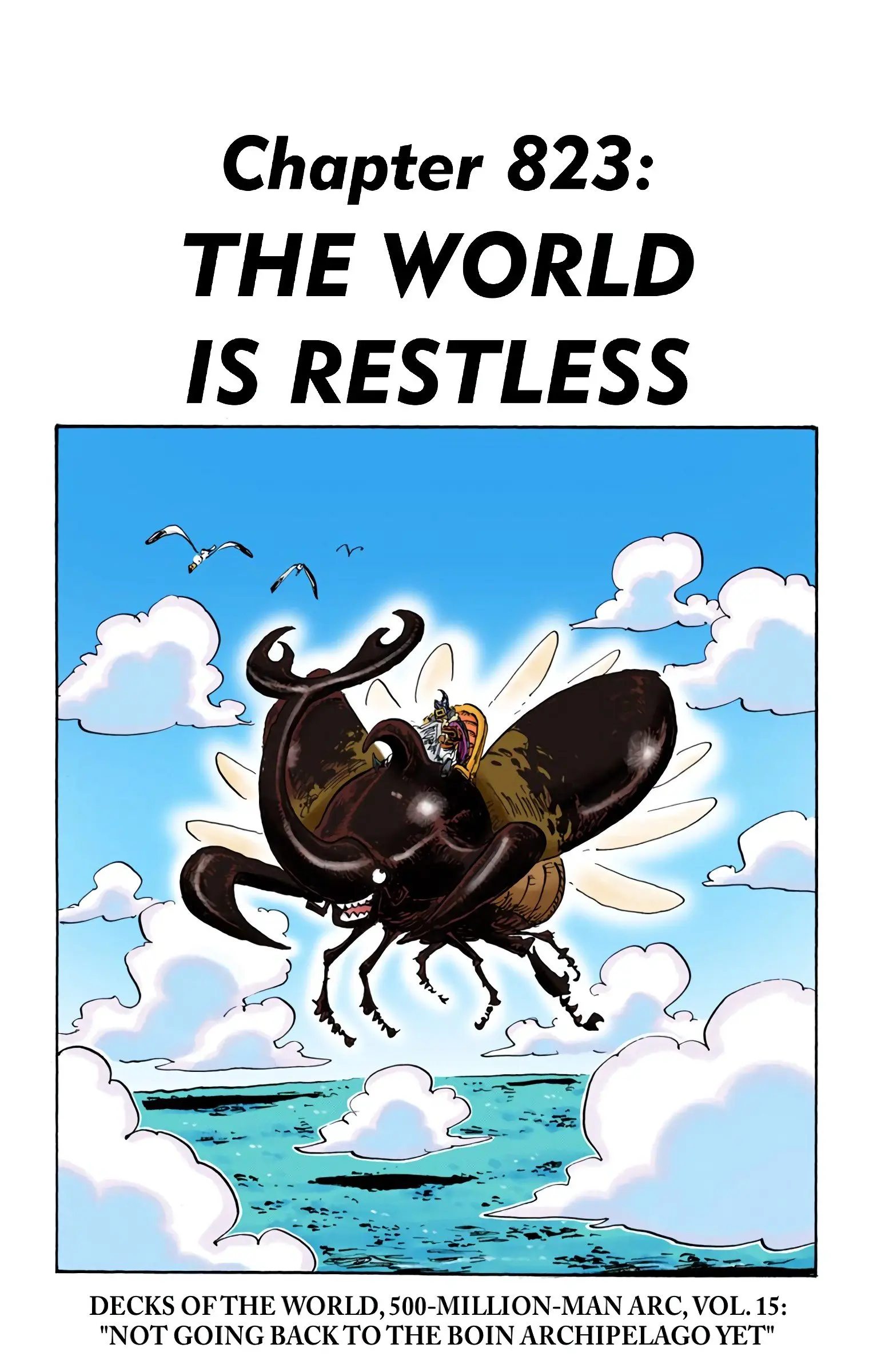 One Piece Colored, chapter 823, page 1