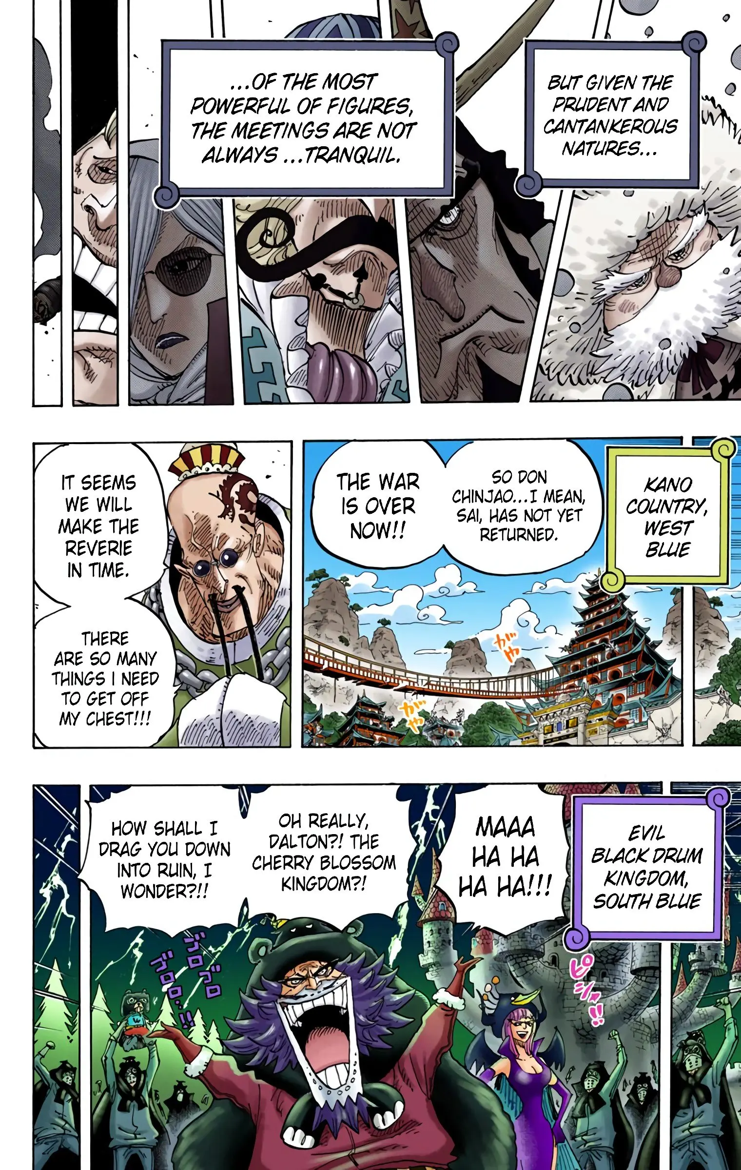 One Piece Colored, chapter 823, page 8