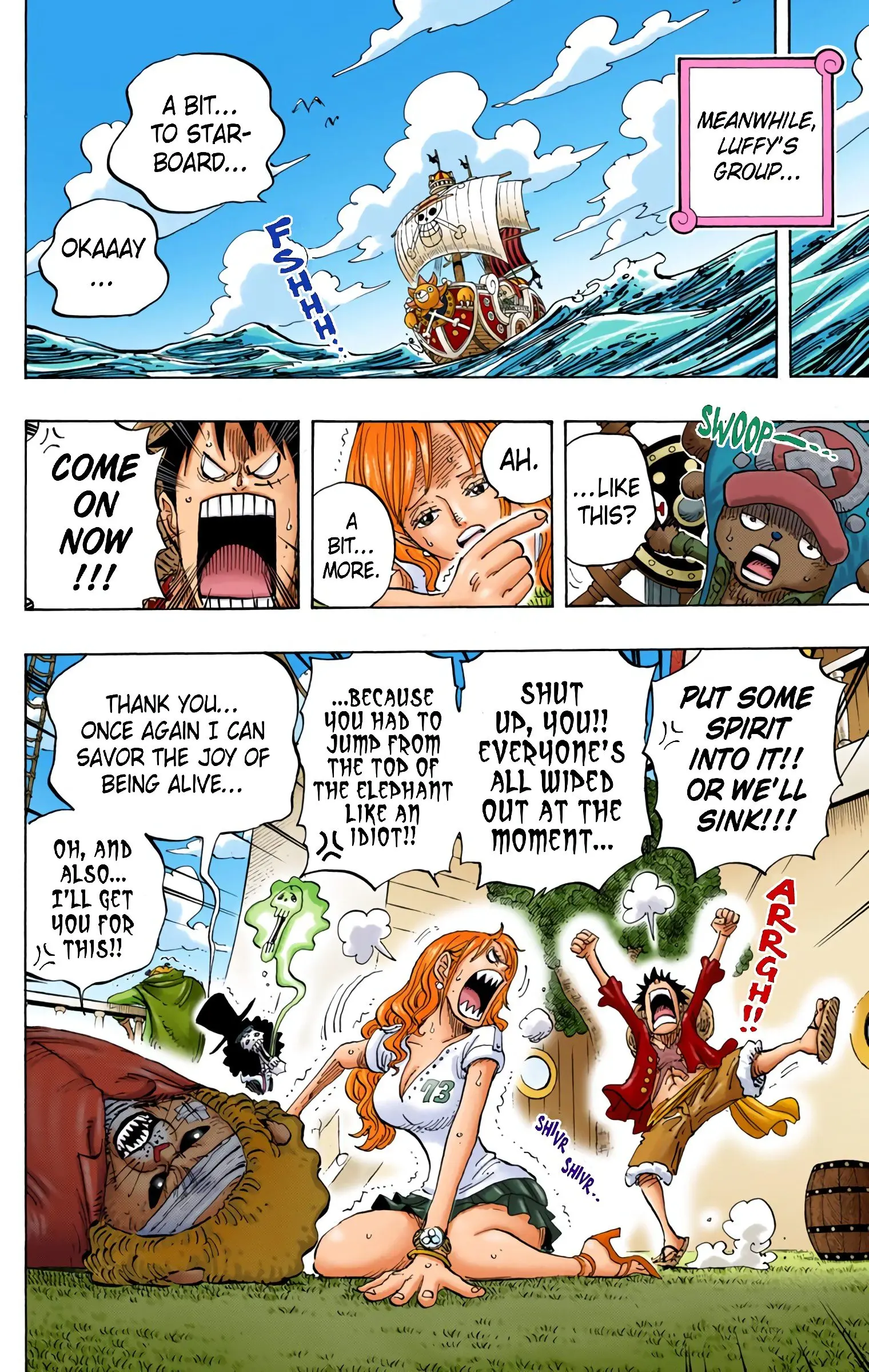 One Piece Colored, chapter 823, page 11