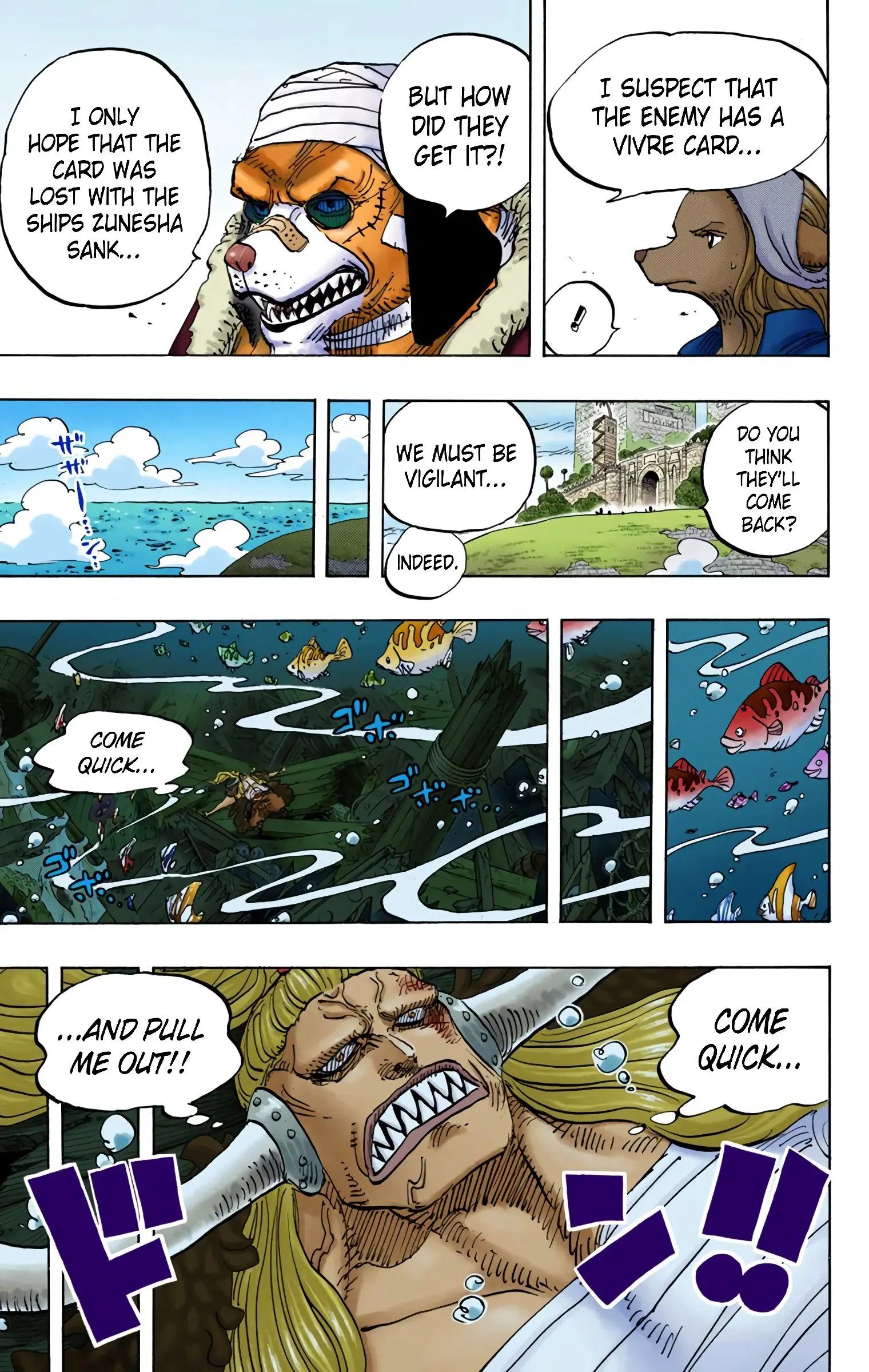 One Piece Colored, chapter 824, page 7