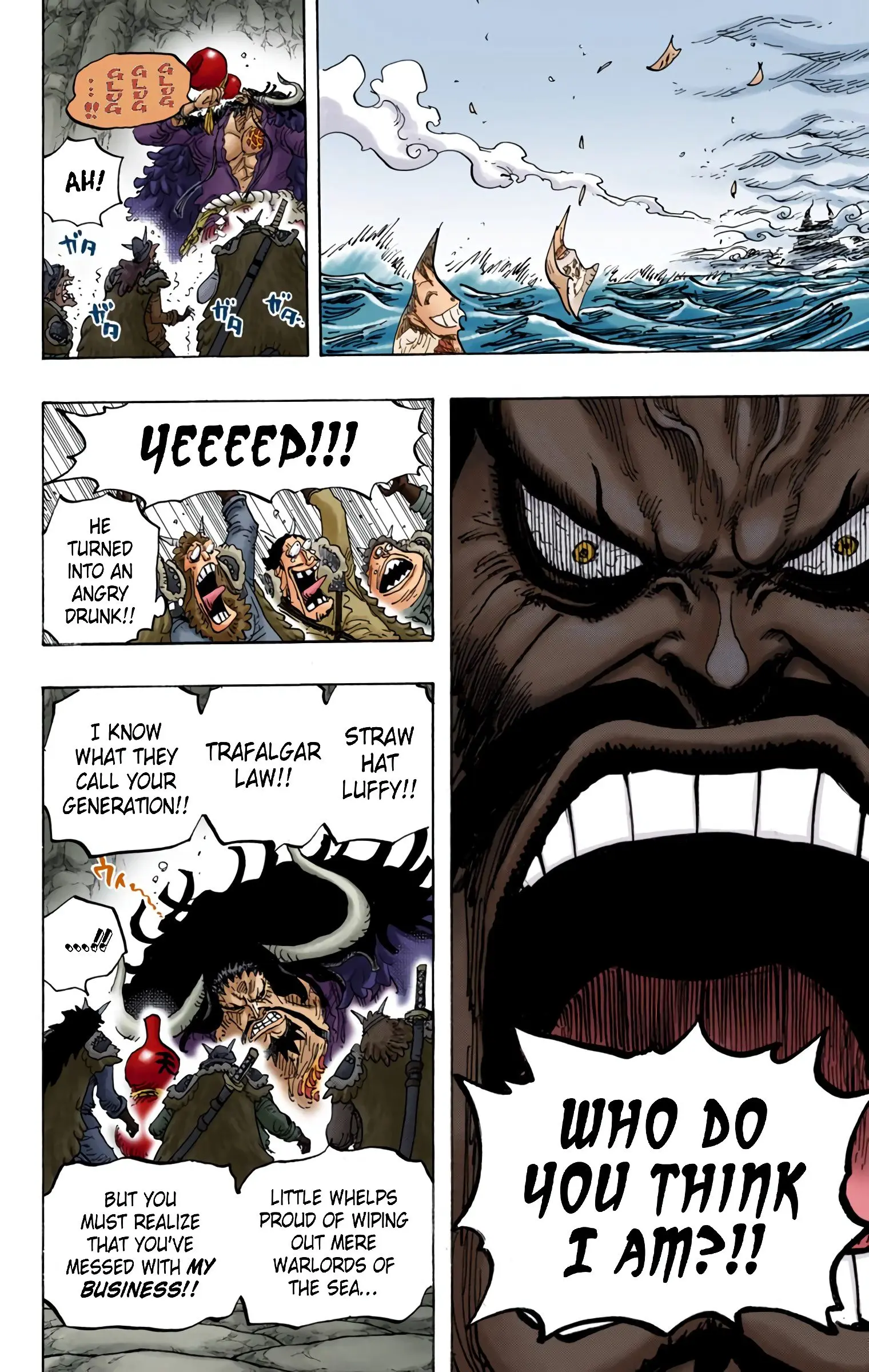 One Piece Colored, chapter 824, page 10