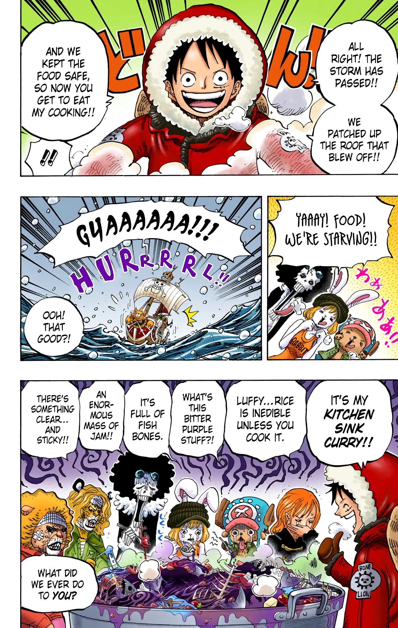 One Piece Colored, chapter 824, page 12