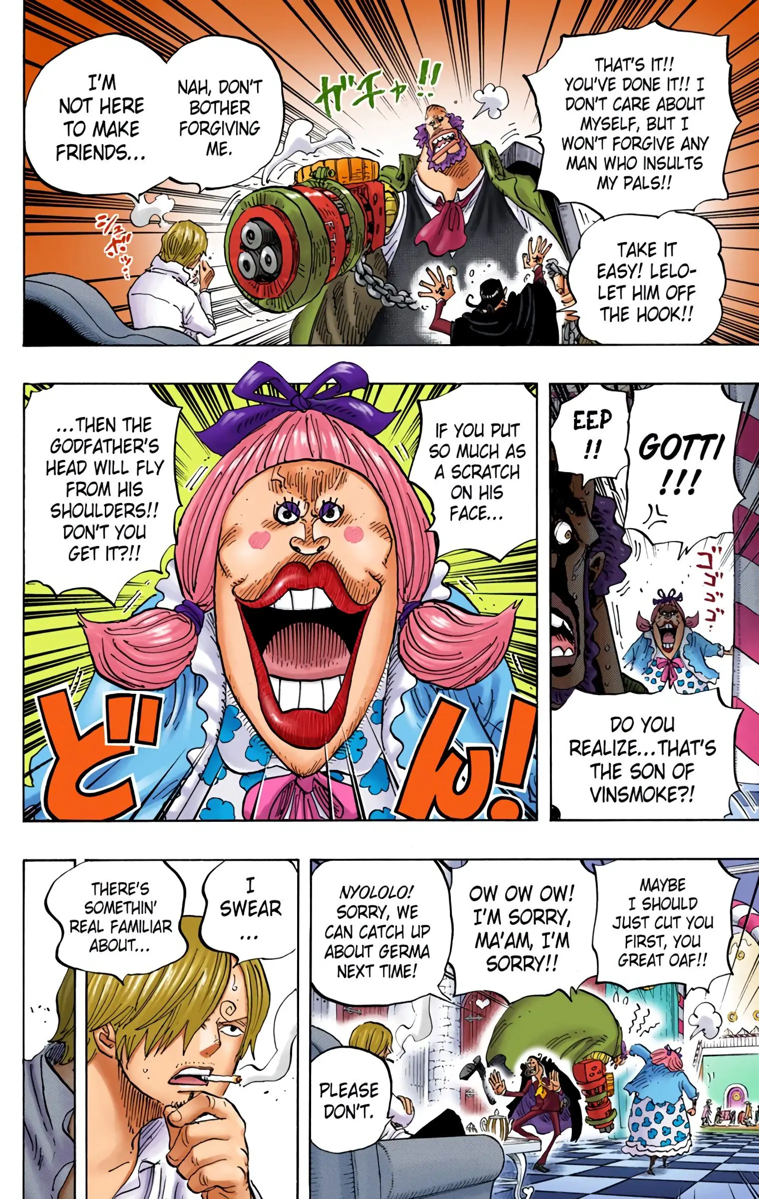 One Piece Colored, chapter 825, page 6