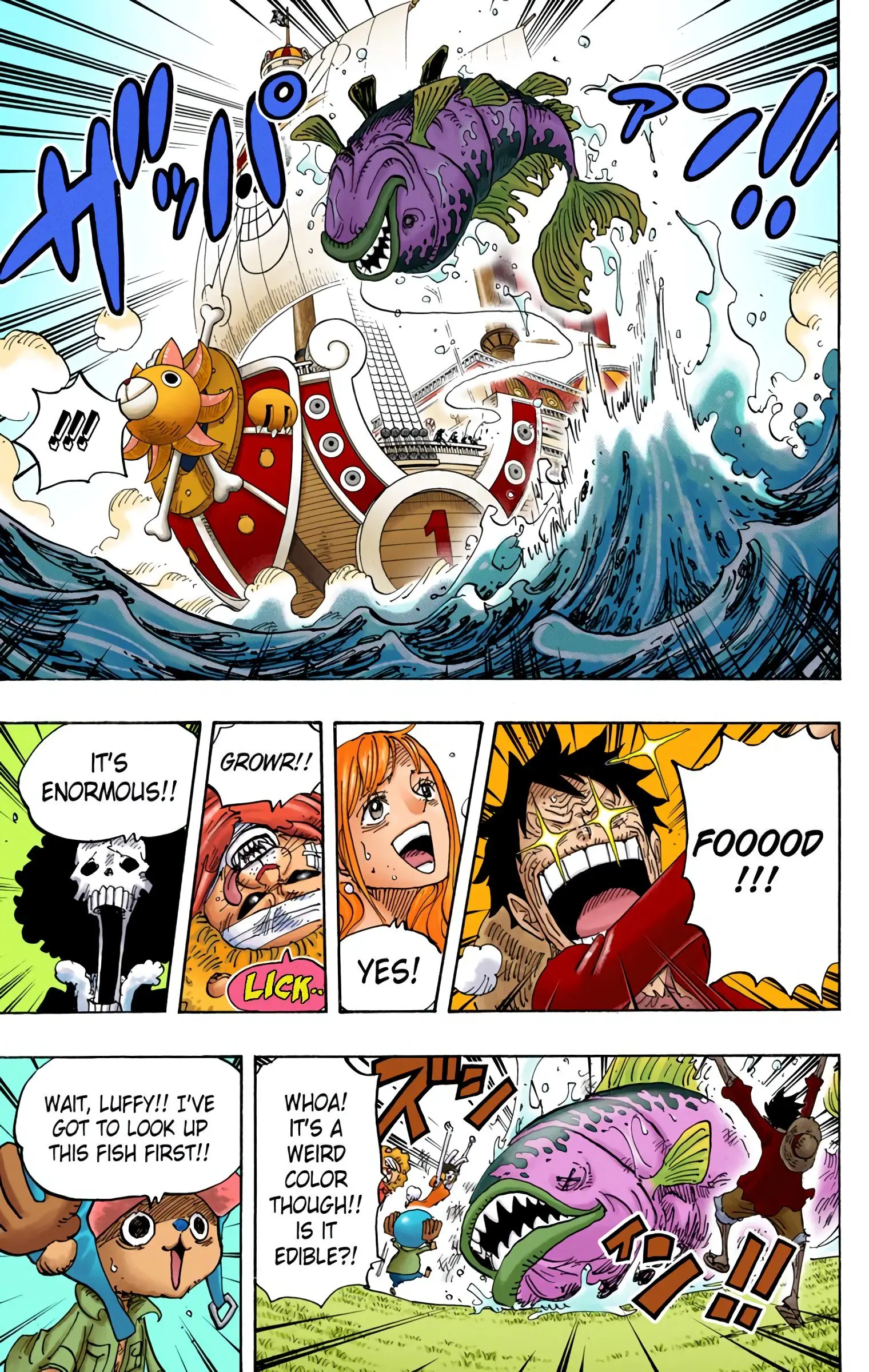 One Piece Colored, chapter 825, page 9