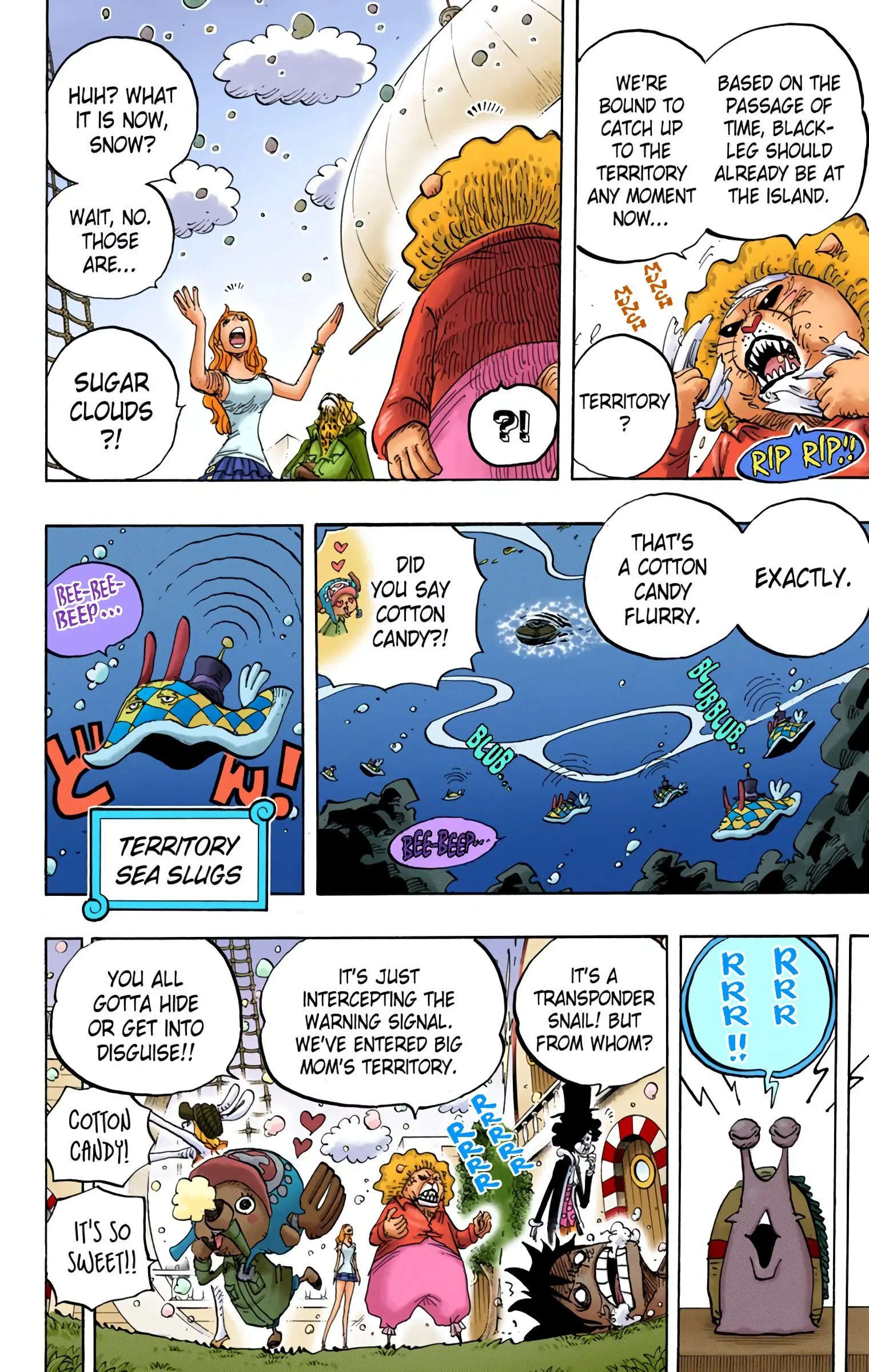 One Piece Colored, chapter 825, page 12