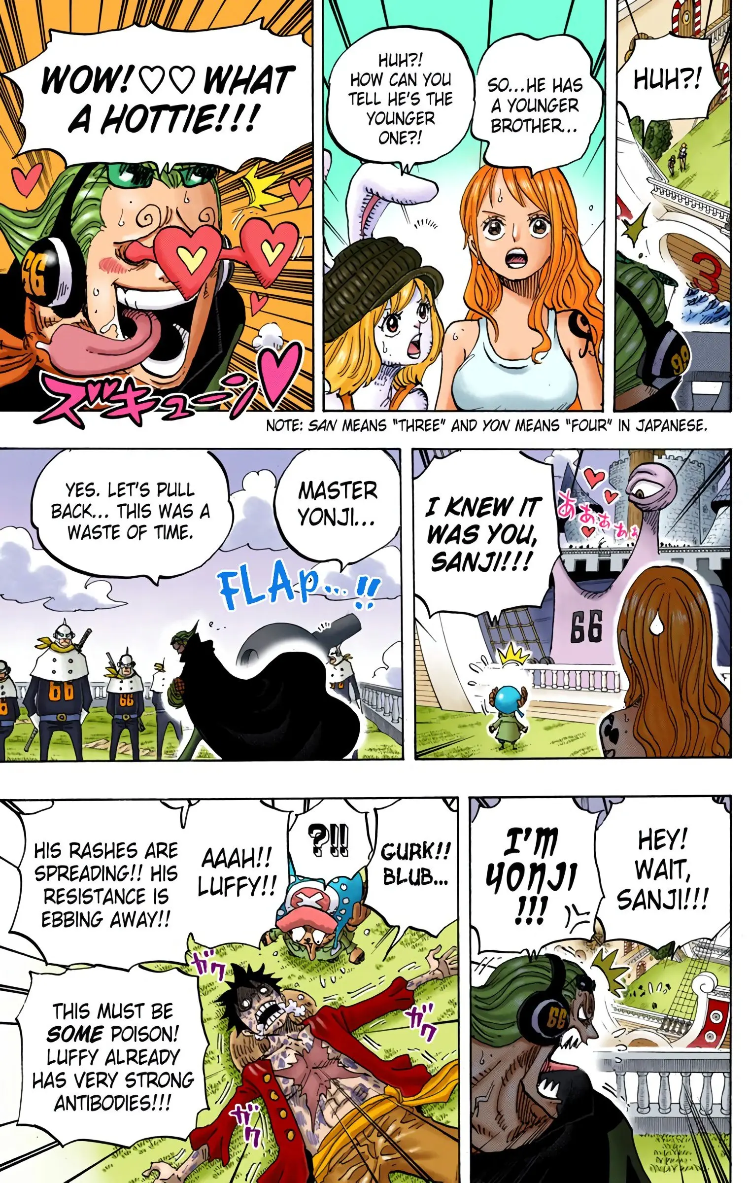 One Piece Colored, chapter 826, page 5