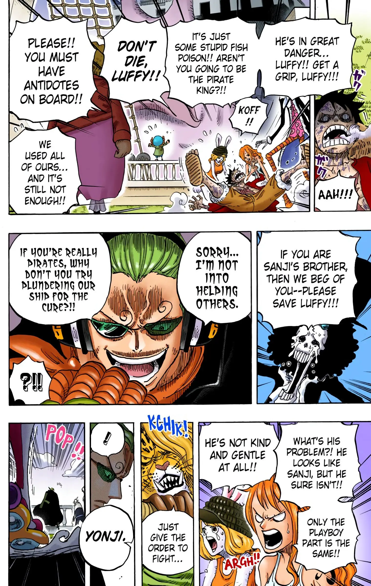 One Piece Colored, chapter 826, page 6