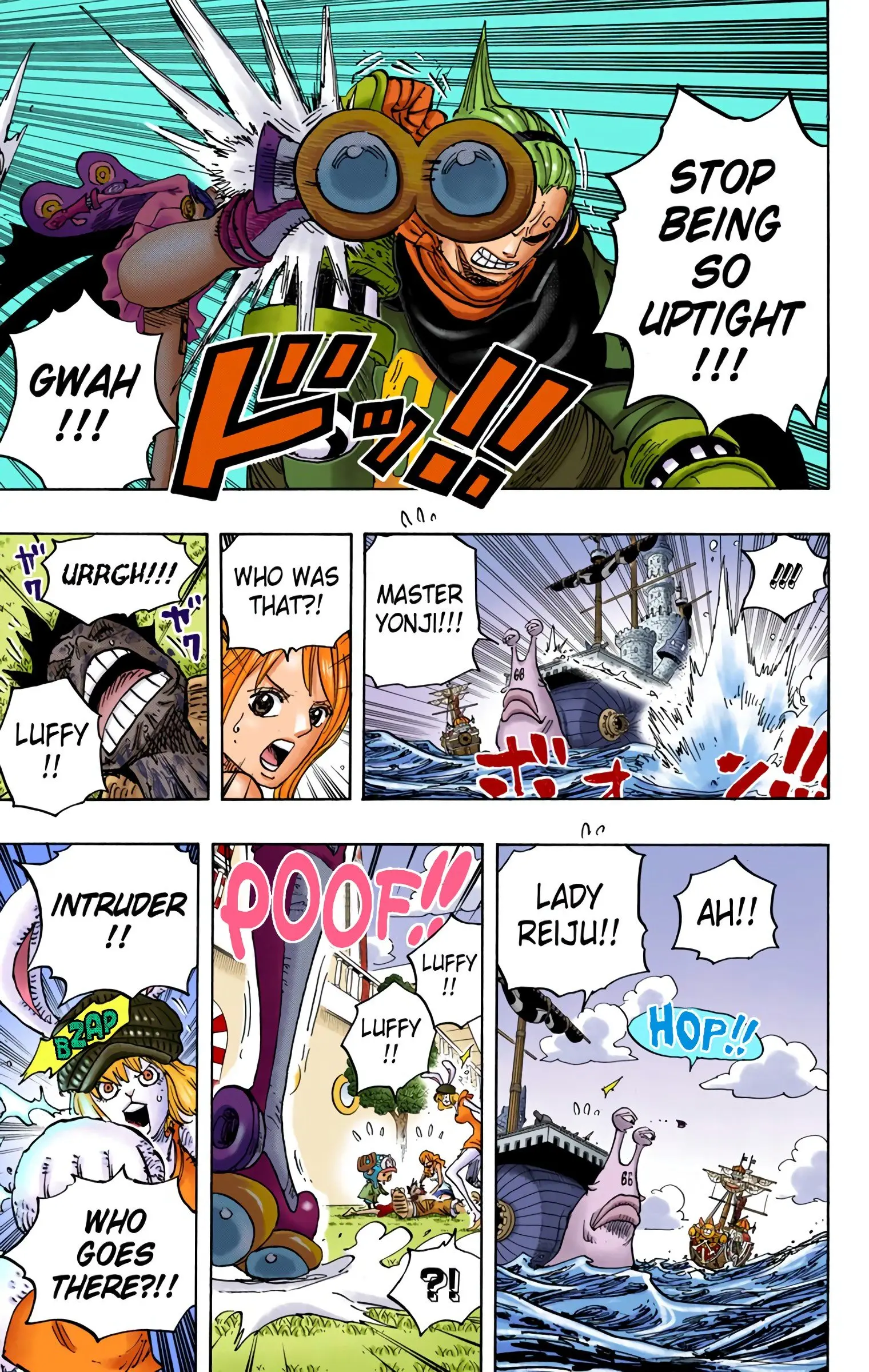 One Piece Colored, chapter 826, page 7