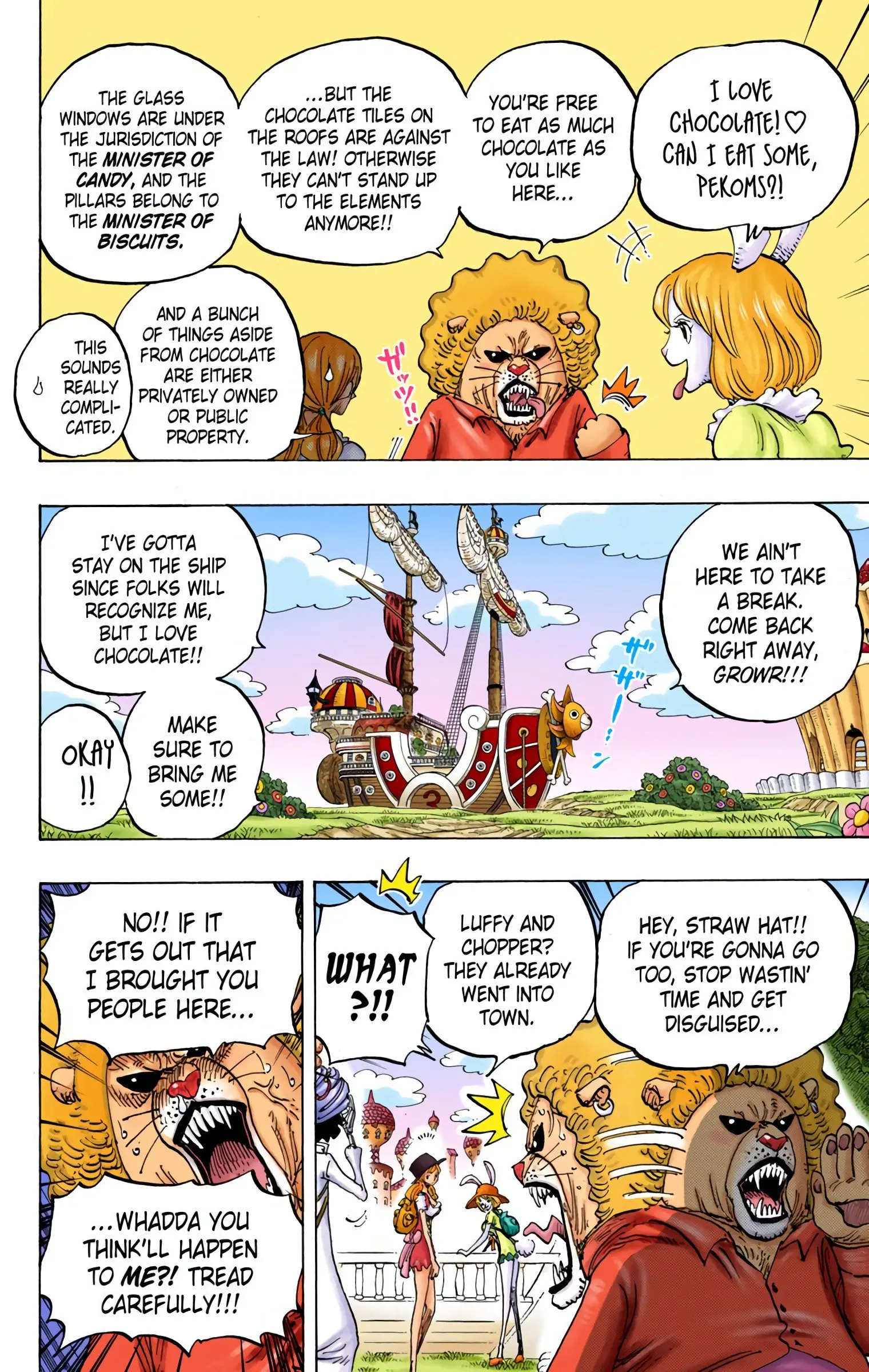 One Piece Colored, chapter 827, page 6