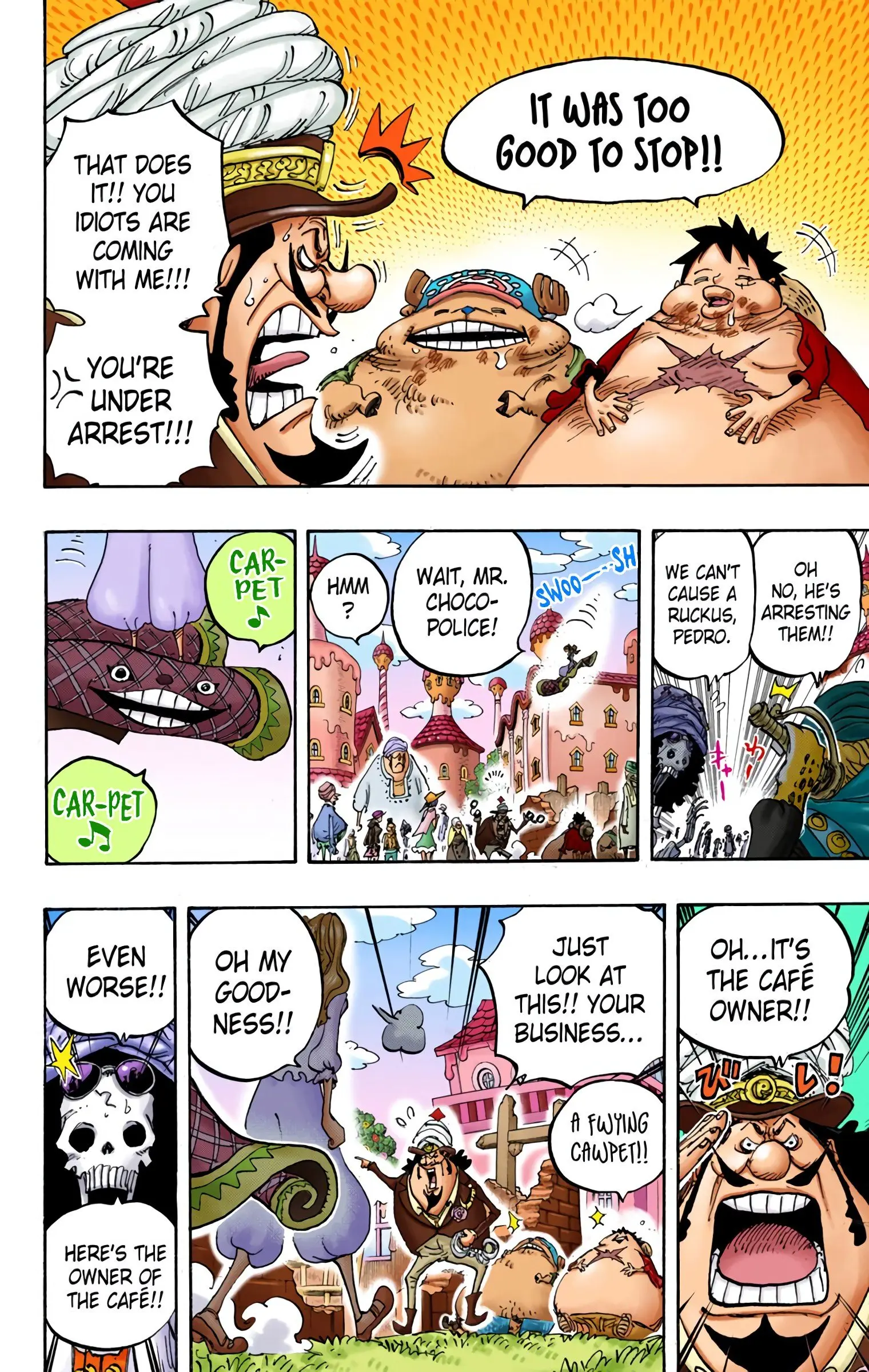 One Piece Colored, chapter 827, page 8