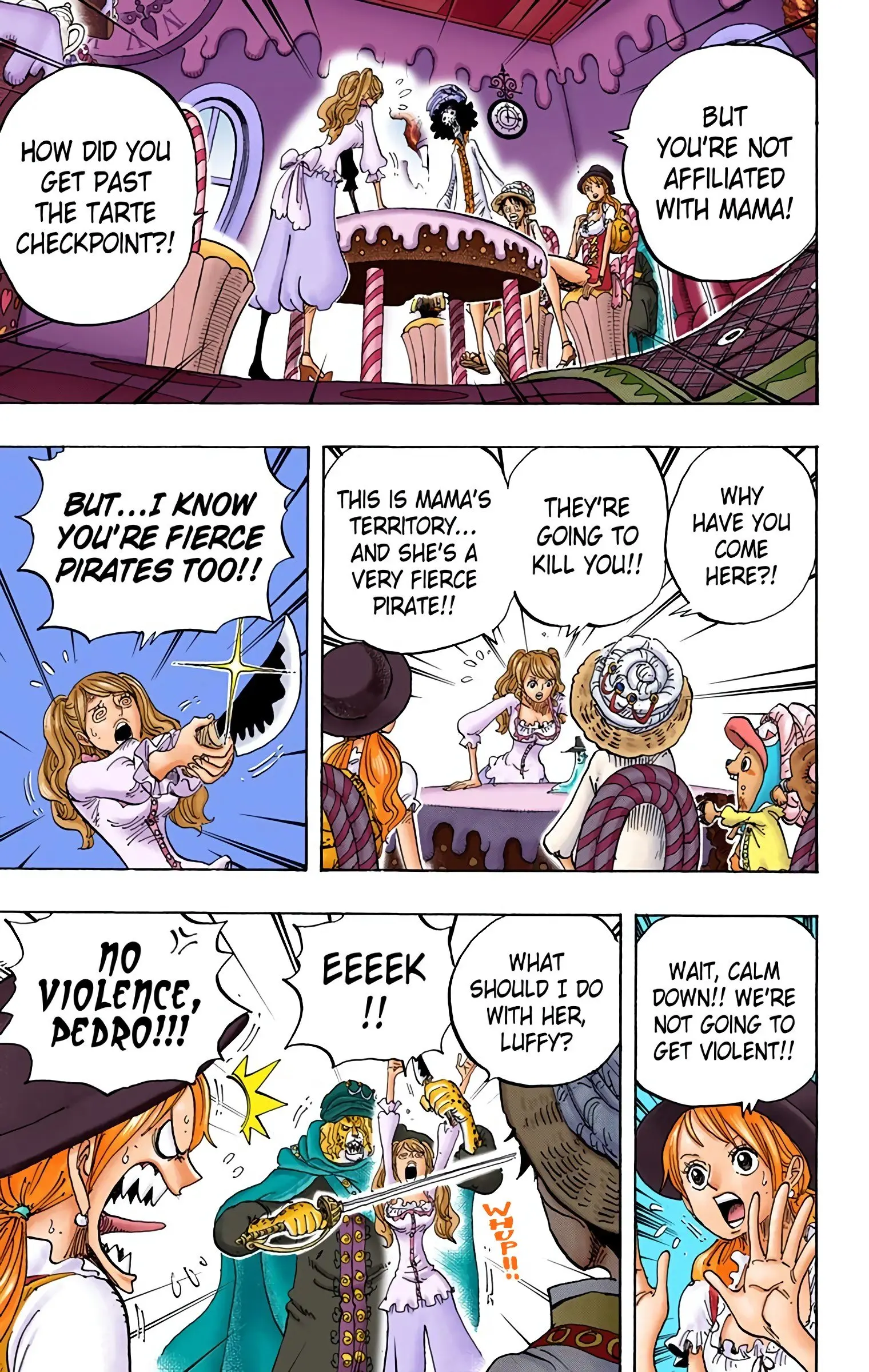 One Piece Colored, chapter 828, page 8