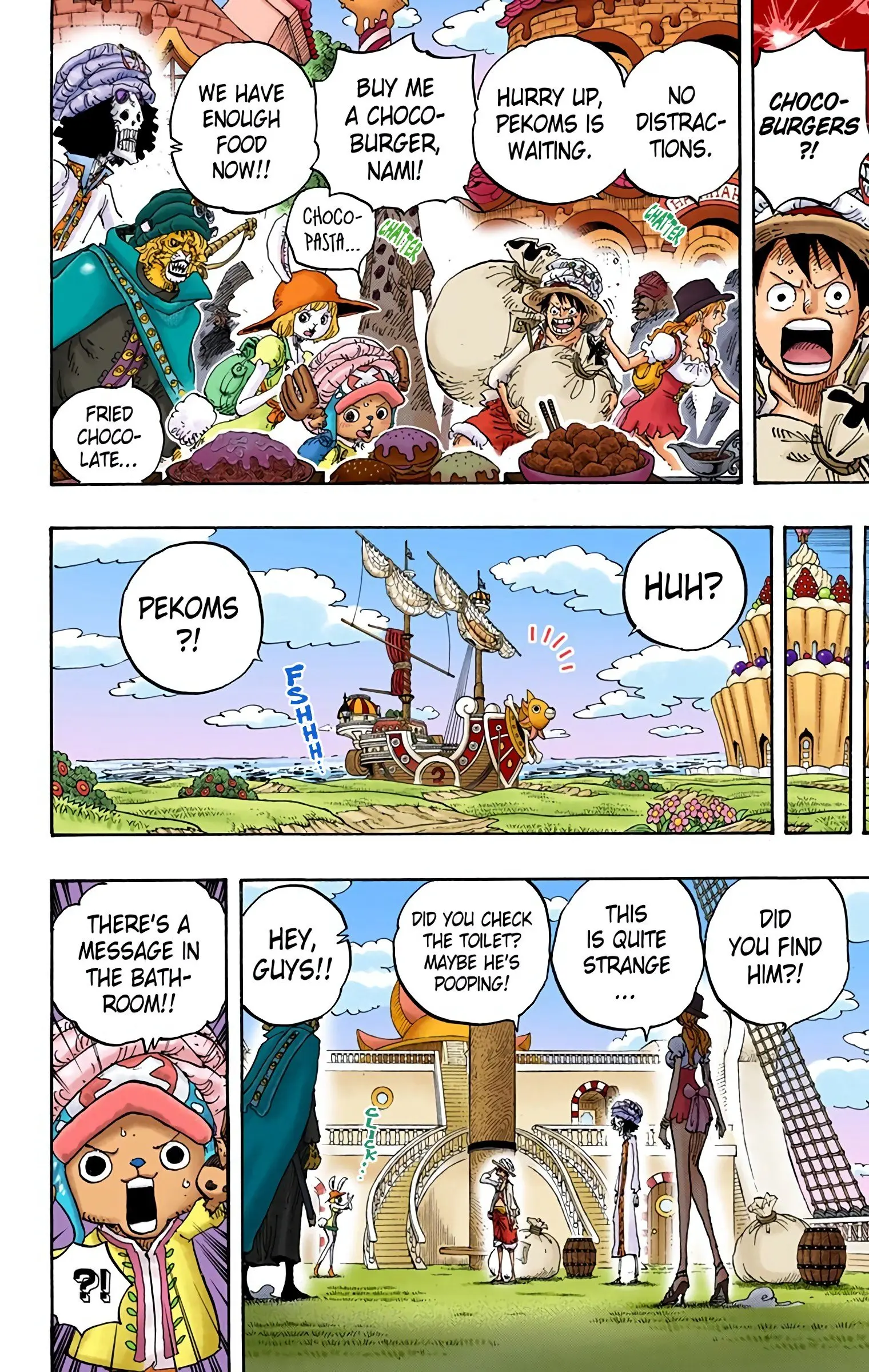 One Piece Colored, chapter 828, page 17