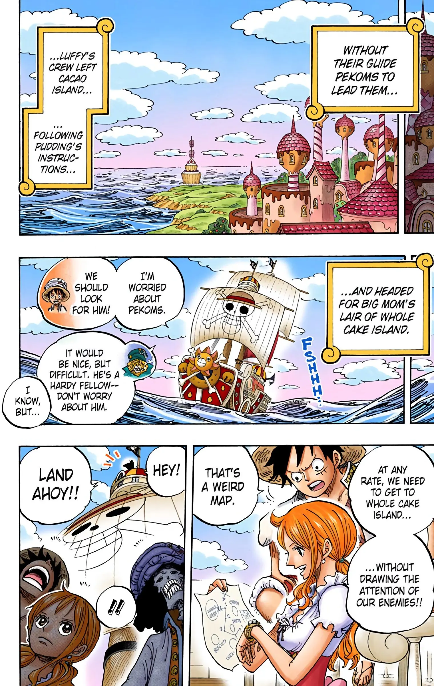 One Piece Colored, chapter 829, page 2