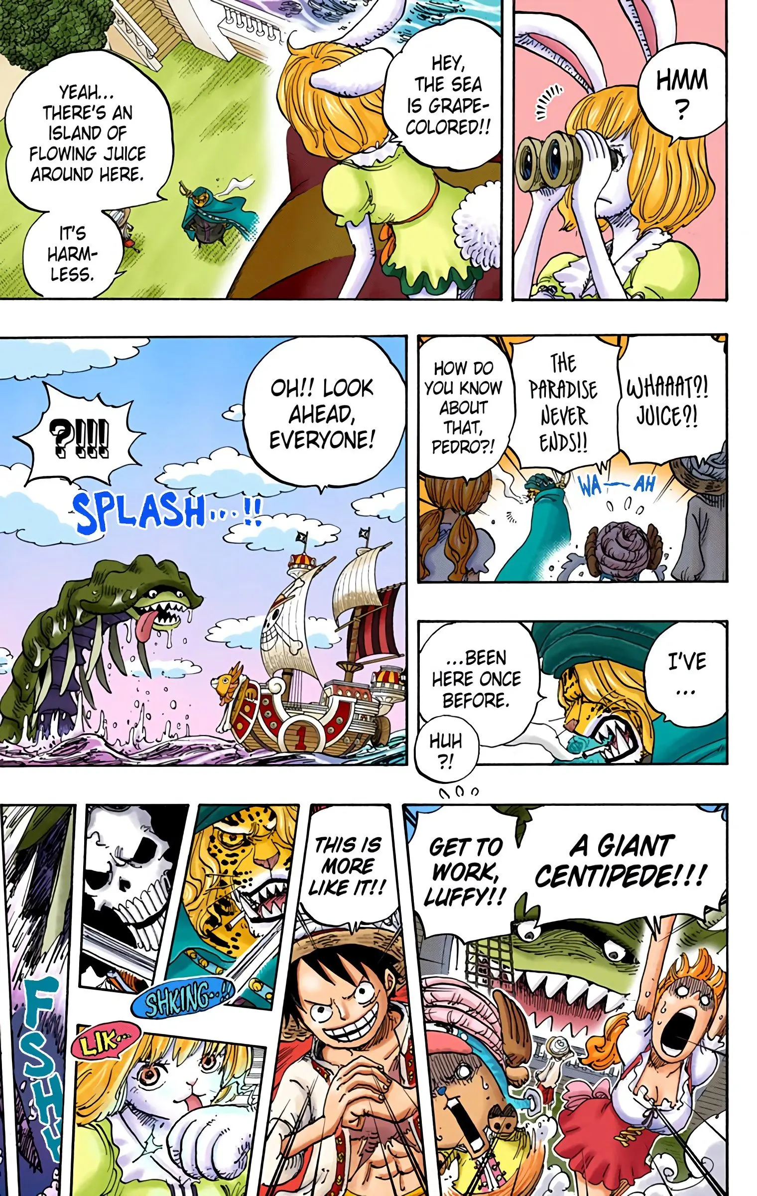 One Piece Colored, chapter 829, page 5