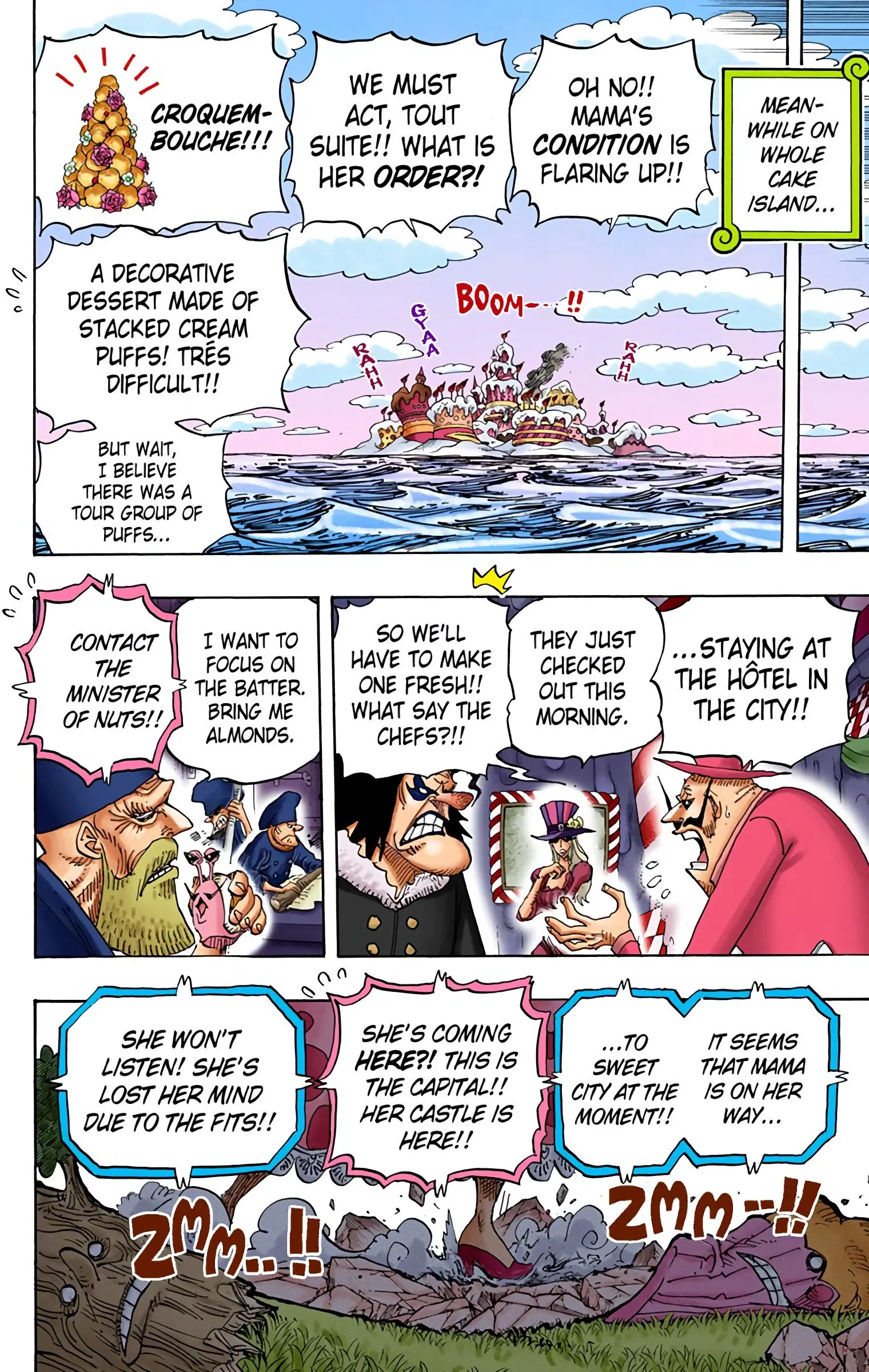 One Piece Colored, chapter 829, page 6