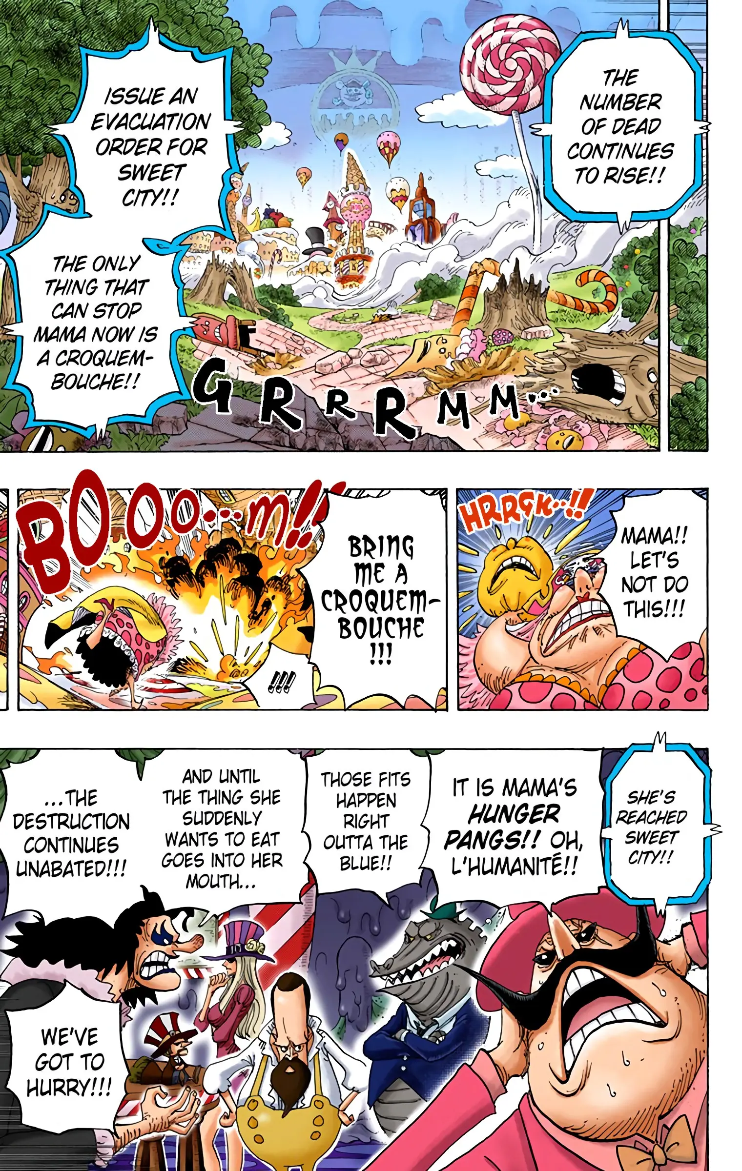 One Piece Colored, chapter 829, page 7