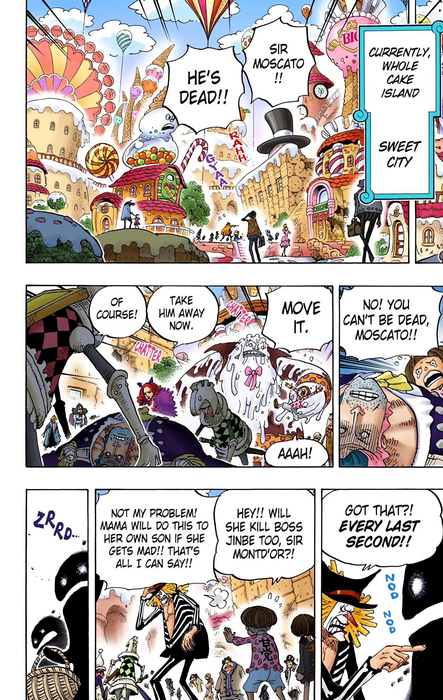 One Piece Colored, chapter 830, page 8