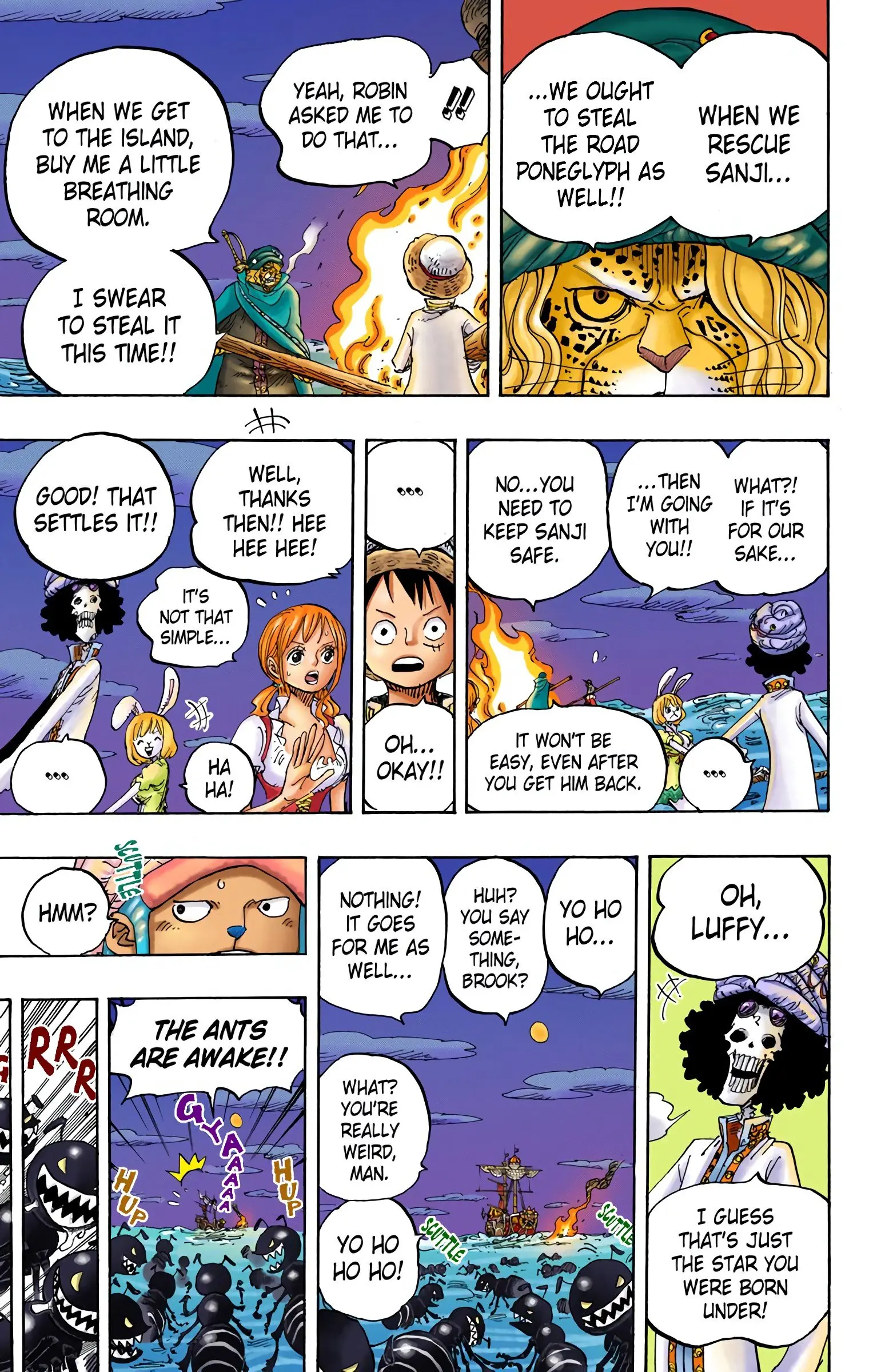 One Piece Colored, chapter 830, page 15