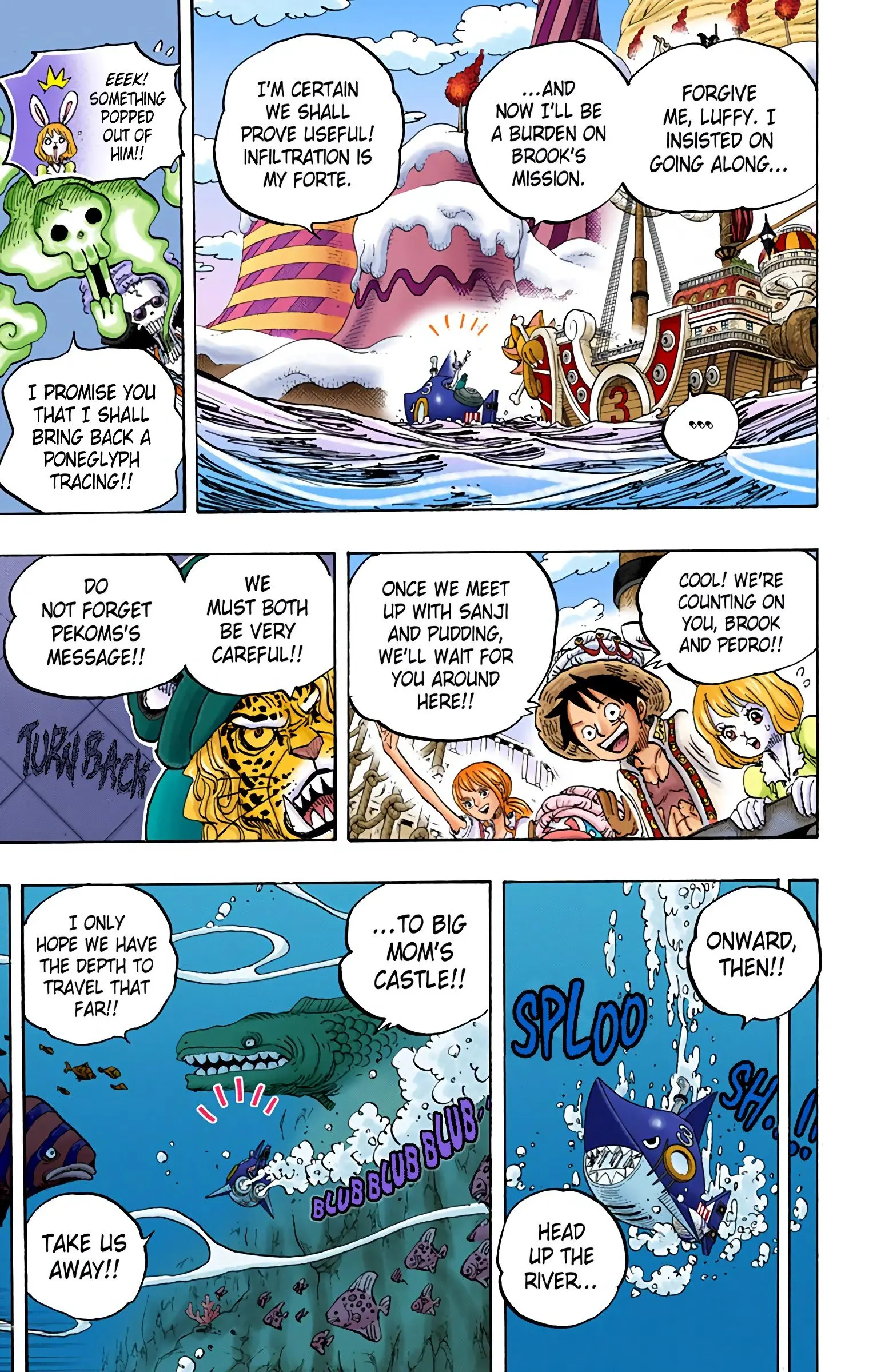One Piece Colored, chapter 831, page 3