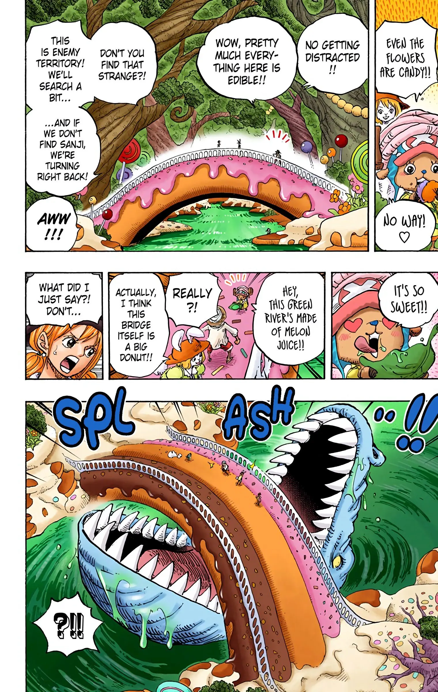 One Piece Colored, chapter 831, page 8