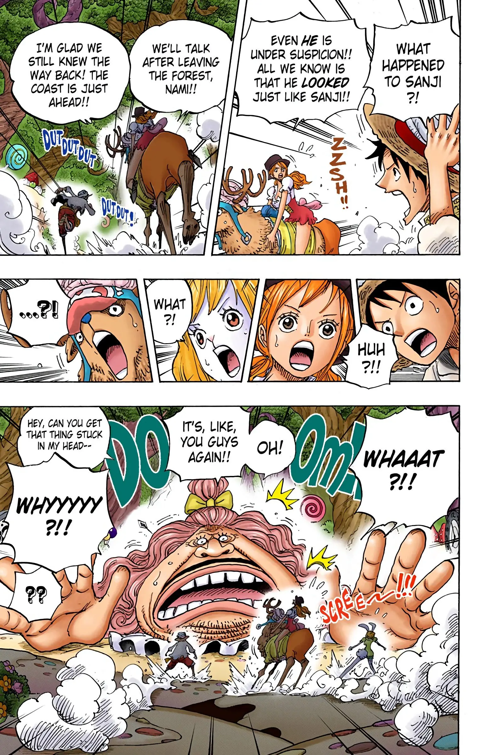 One Piece Colored, chapter 832, page 7