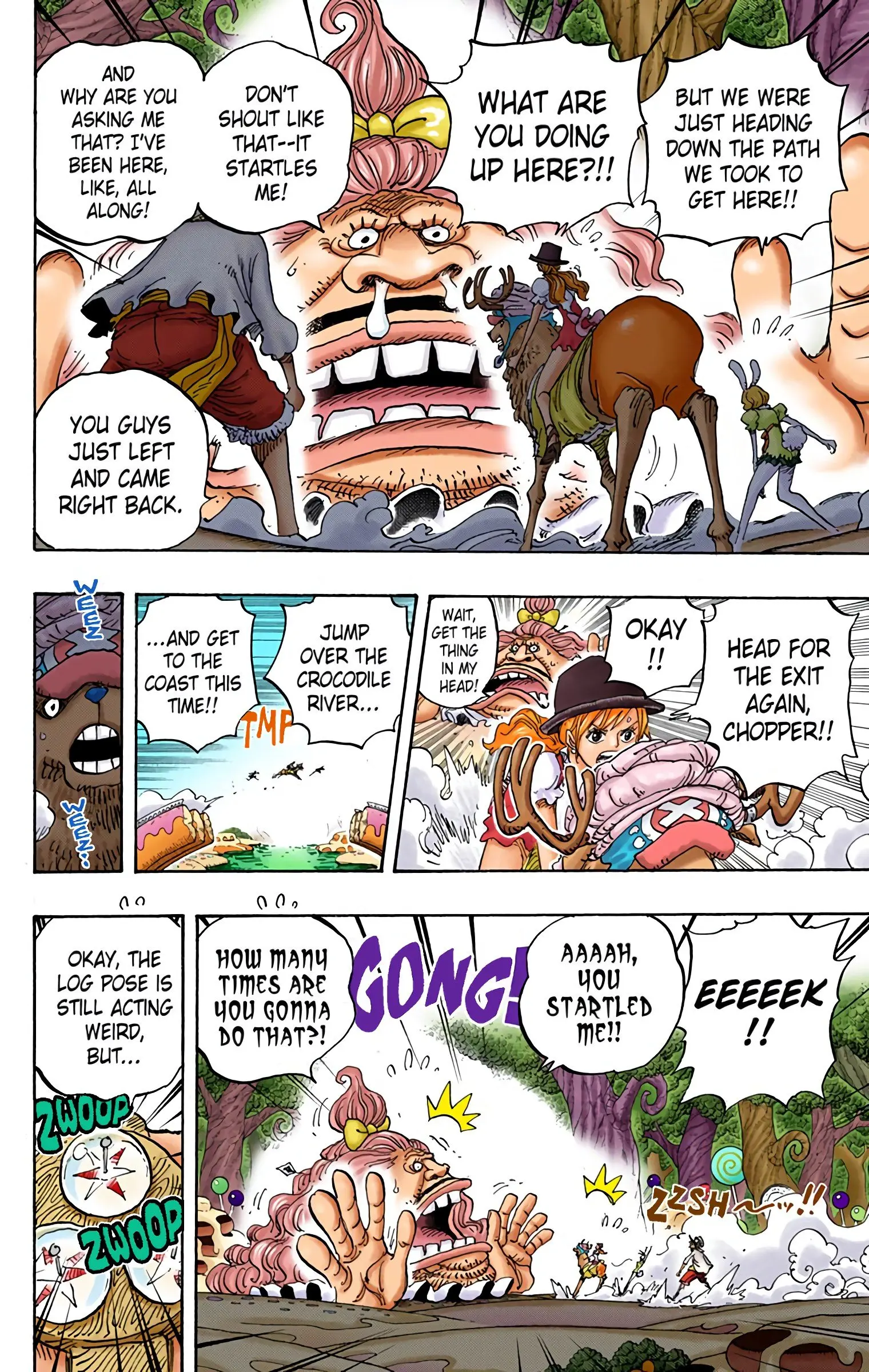 One Piece Colored, chapter 832, page 8