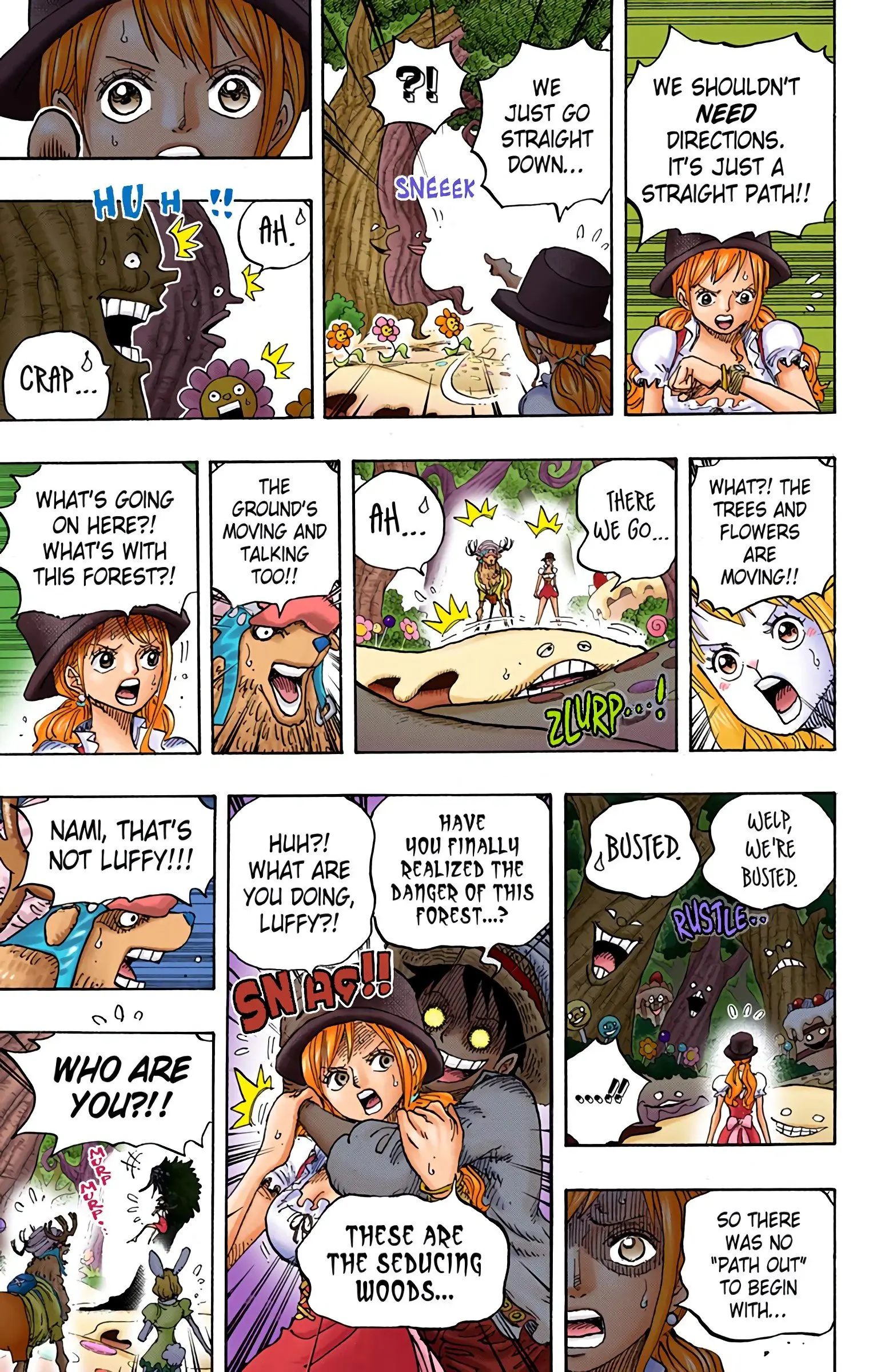 One Piece Colored, chapter 832, page 9