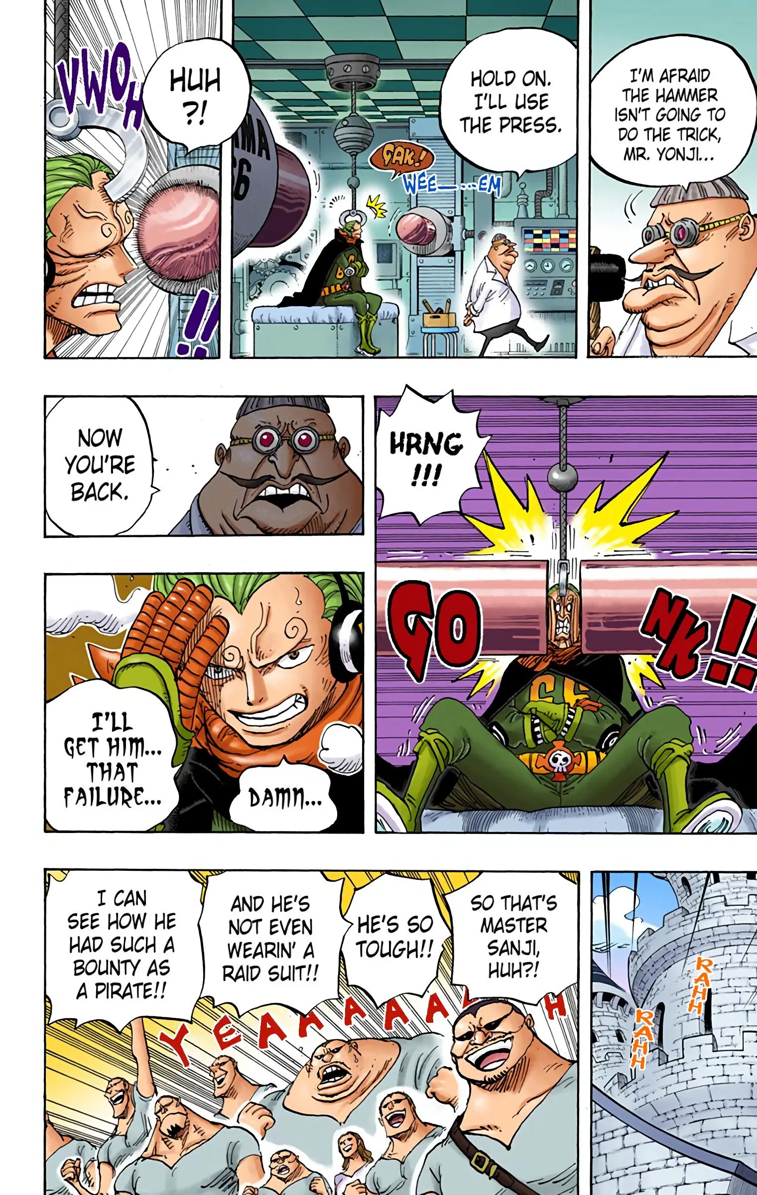 One Piece Colored, chapter 833, page 2