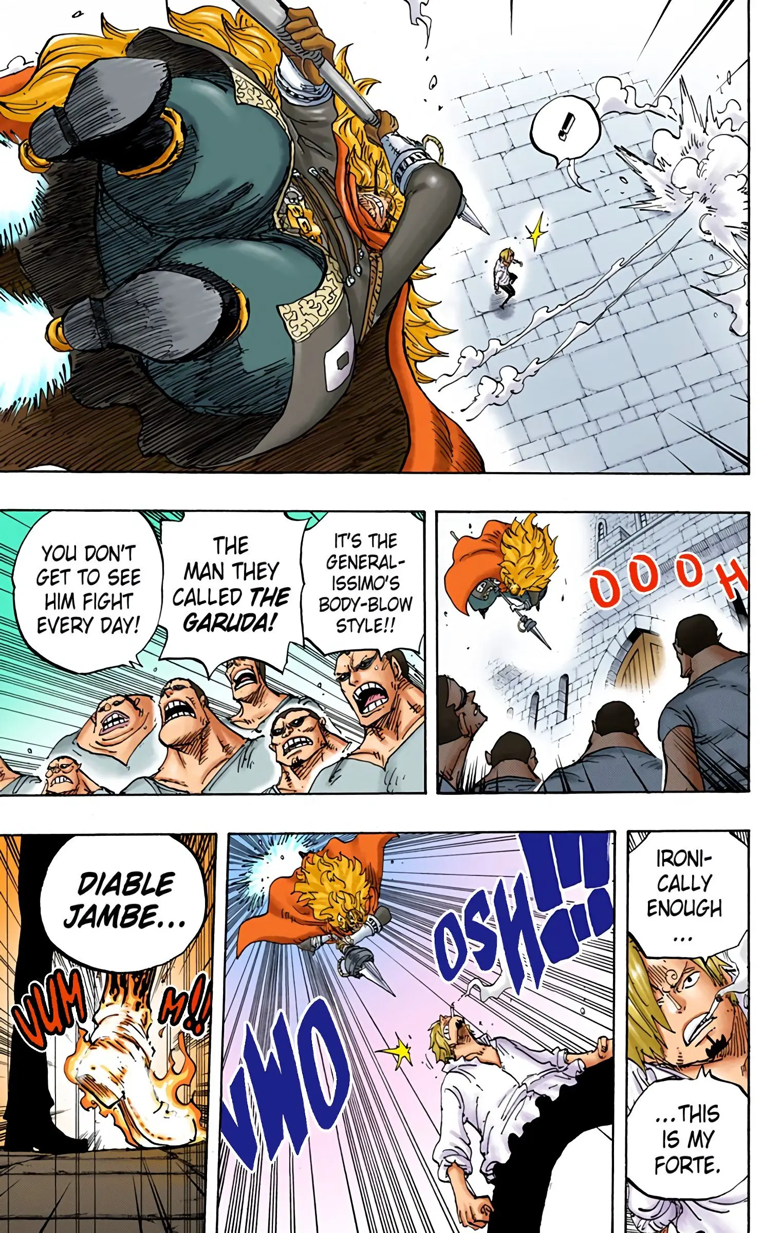 One Piece Colored, chapter 833, page 9