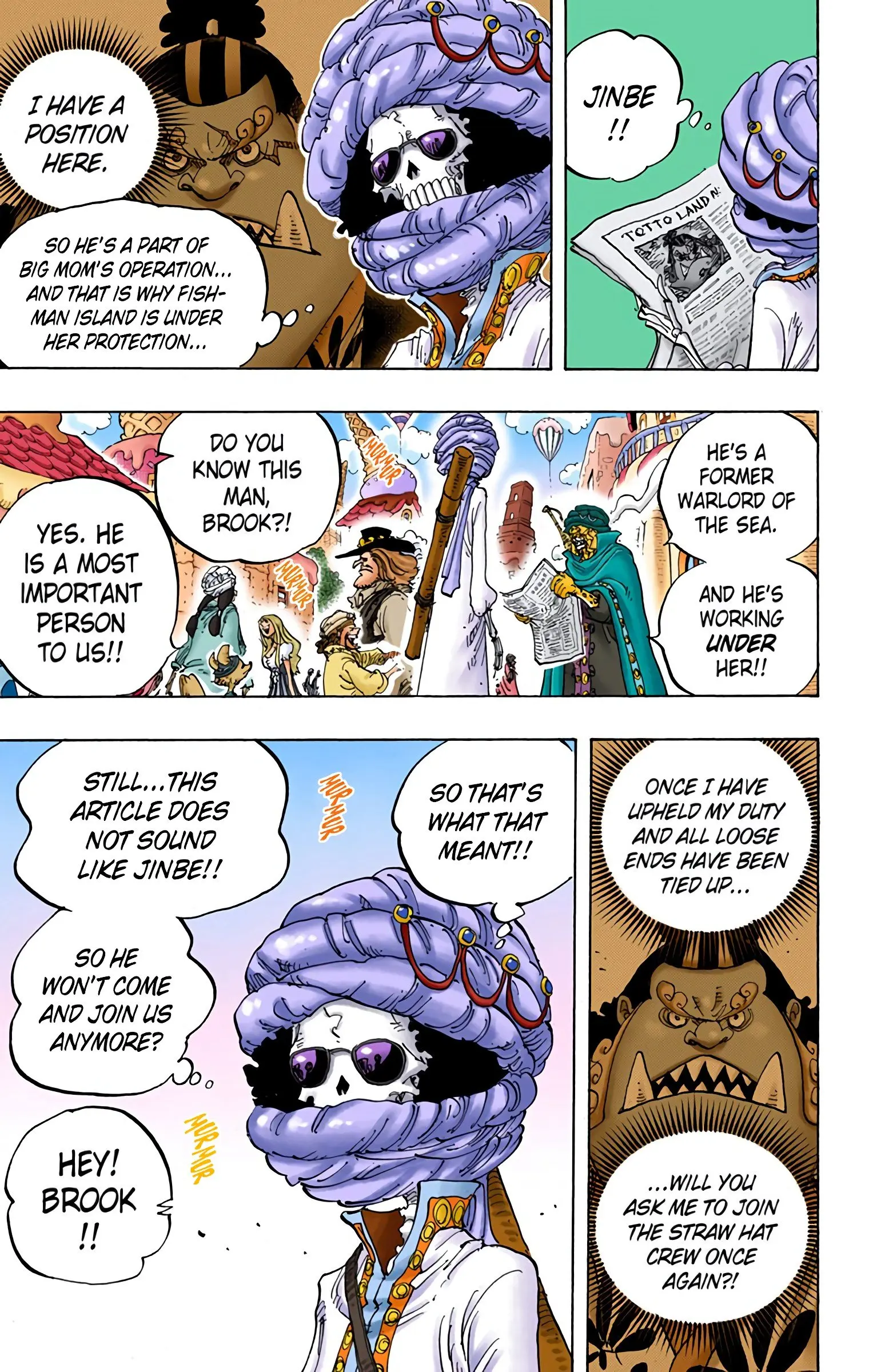 One Piece Colored, chapter 834, page 5