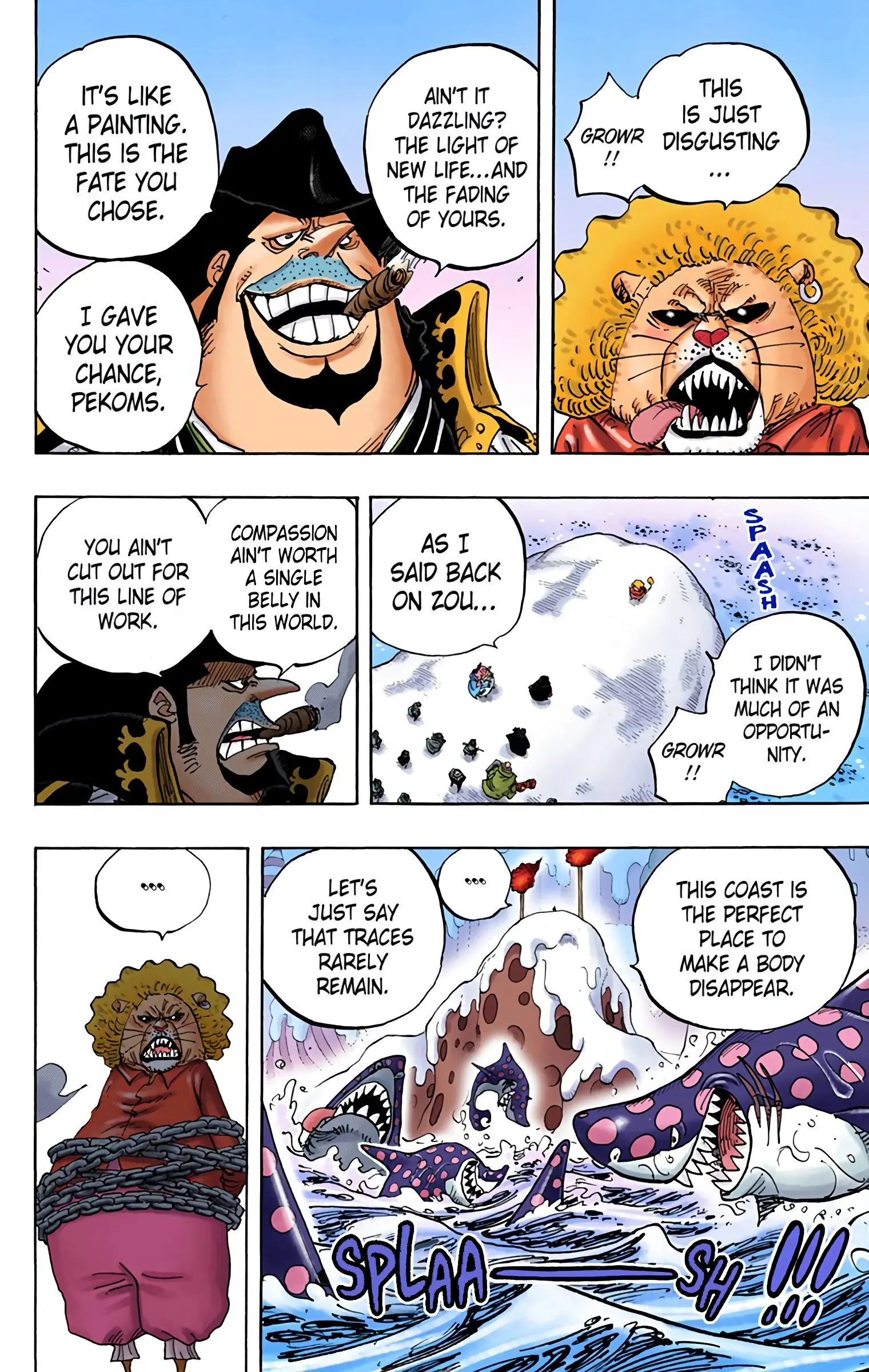 One Piece Colored, chapter 834, page 10