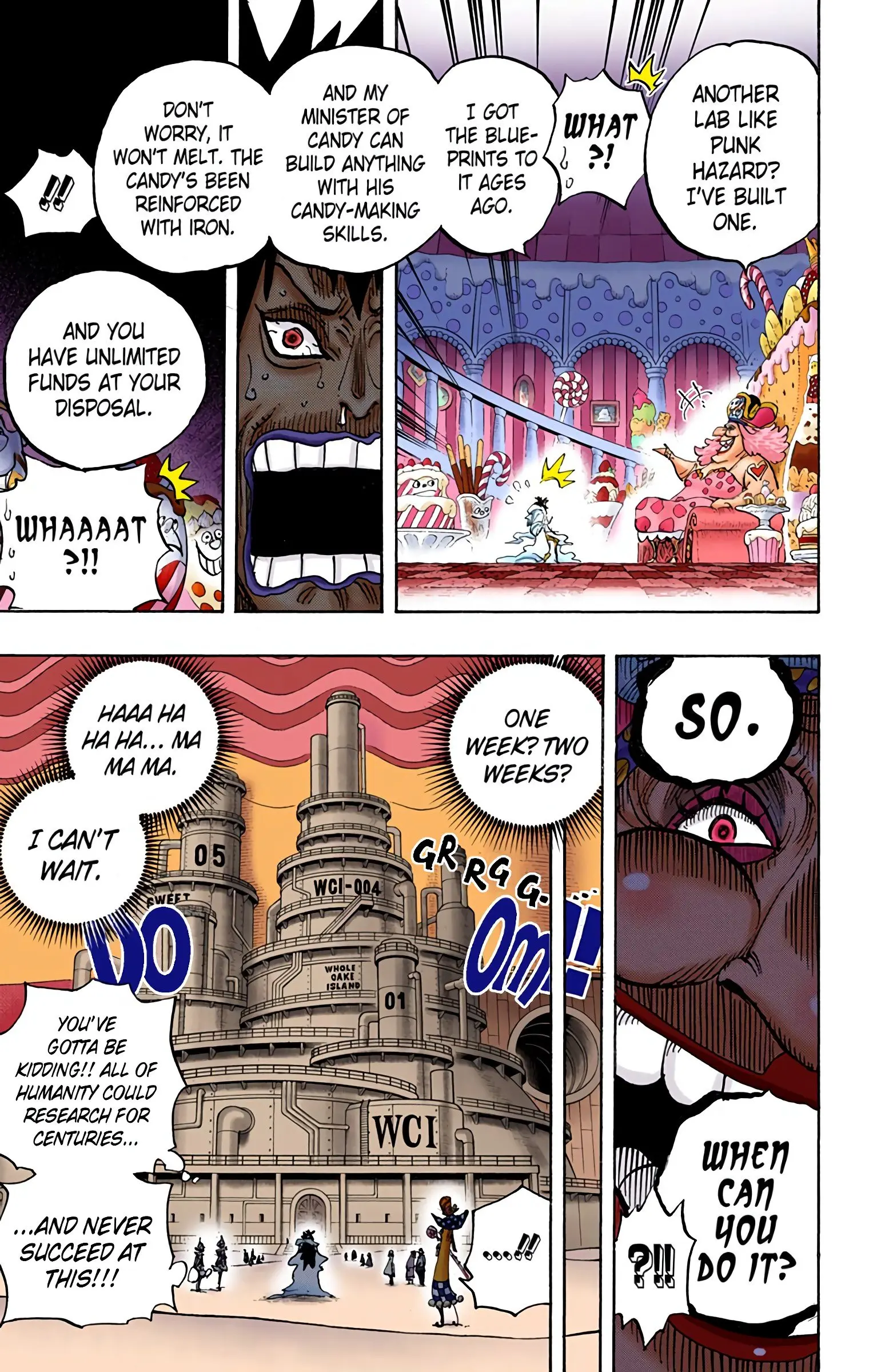 One Piece Colored, chapter 834, page 15