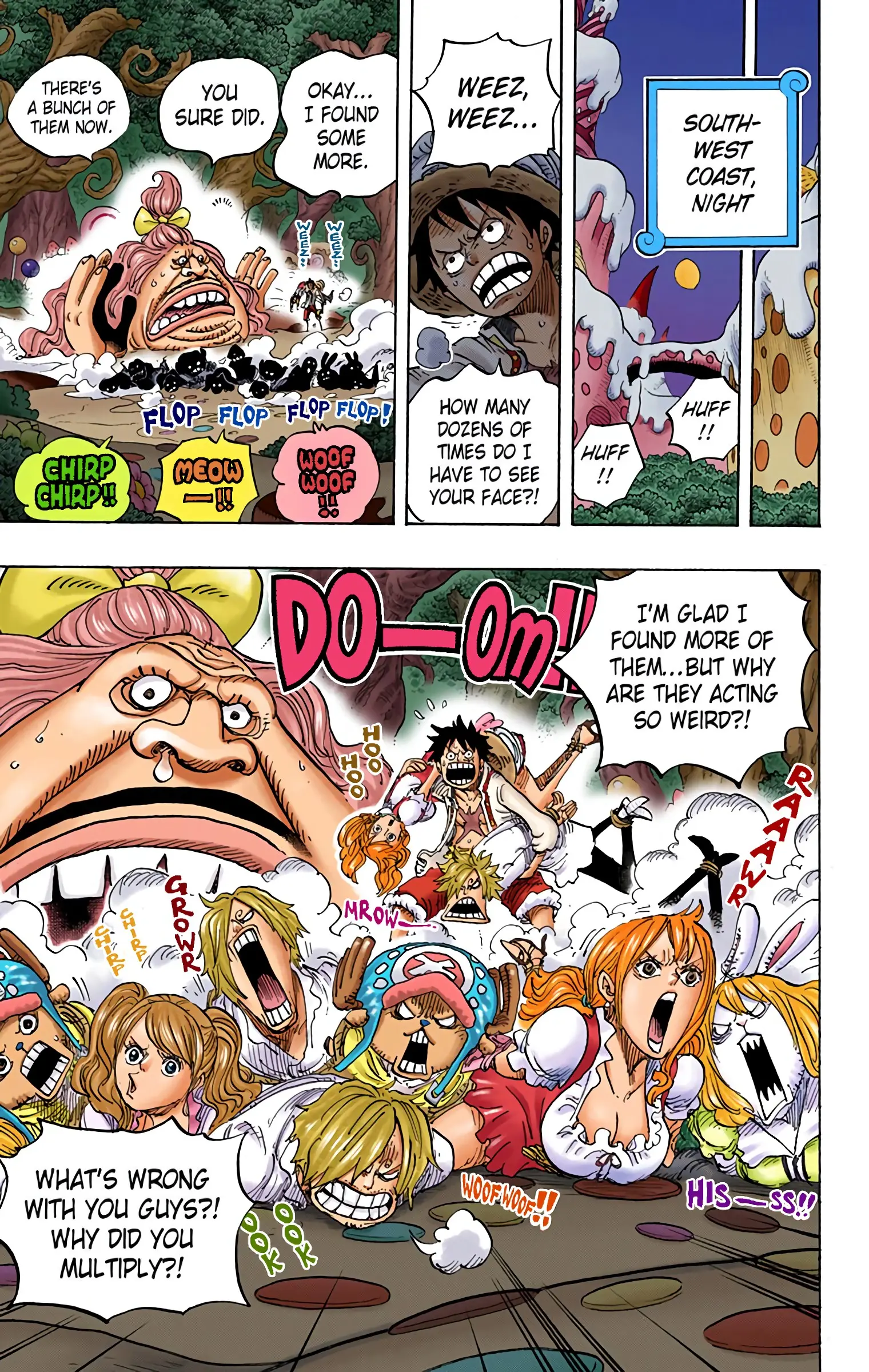 One Piece Colored, chapter 834, page 17