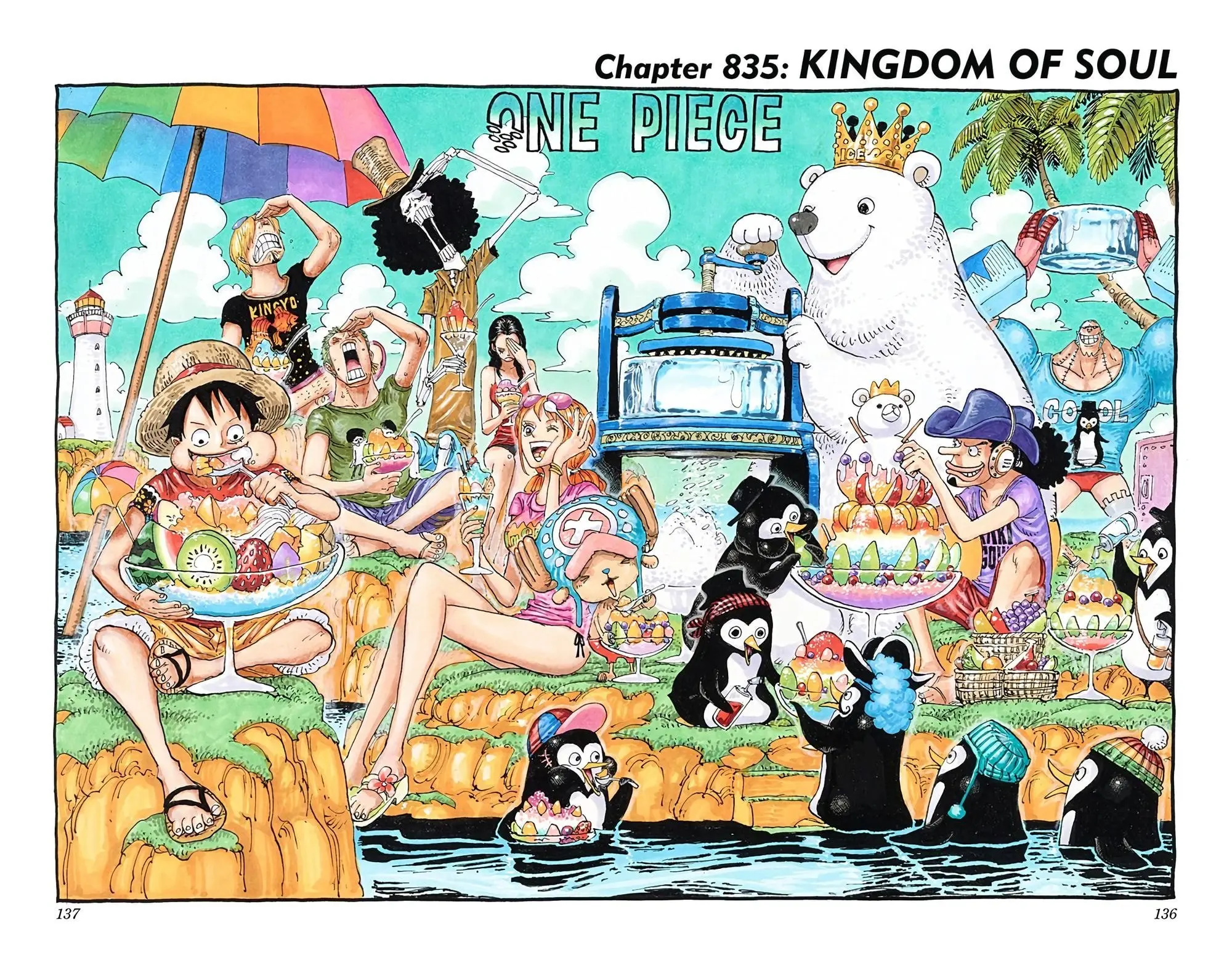One Piece Colored, chapter 835, page 1