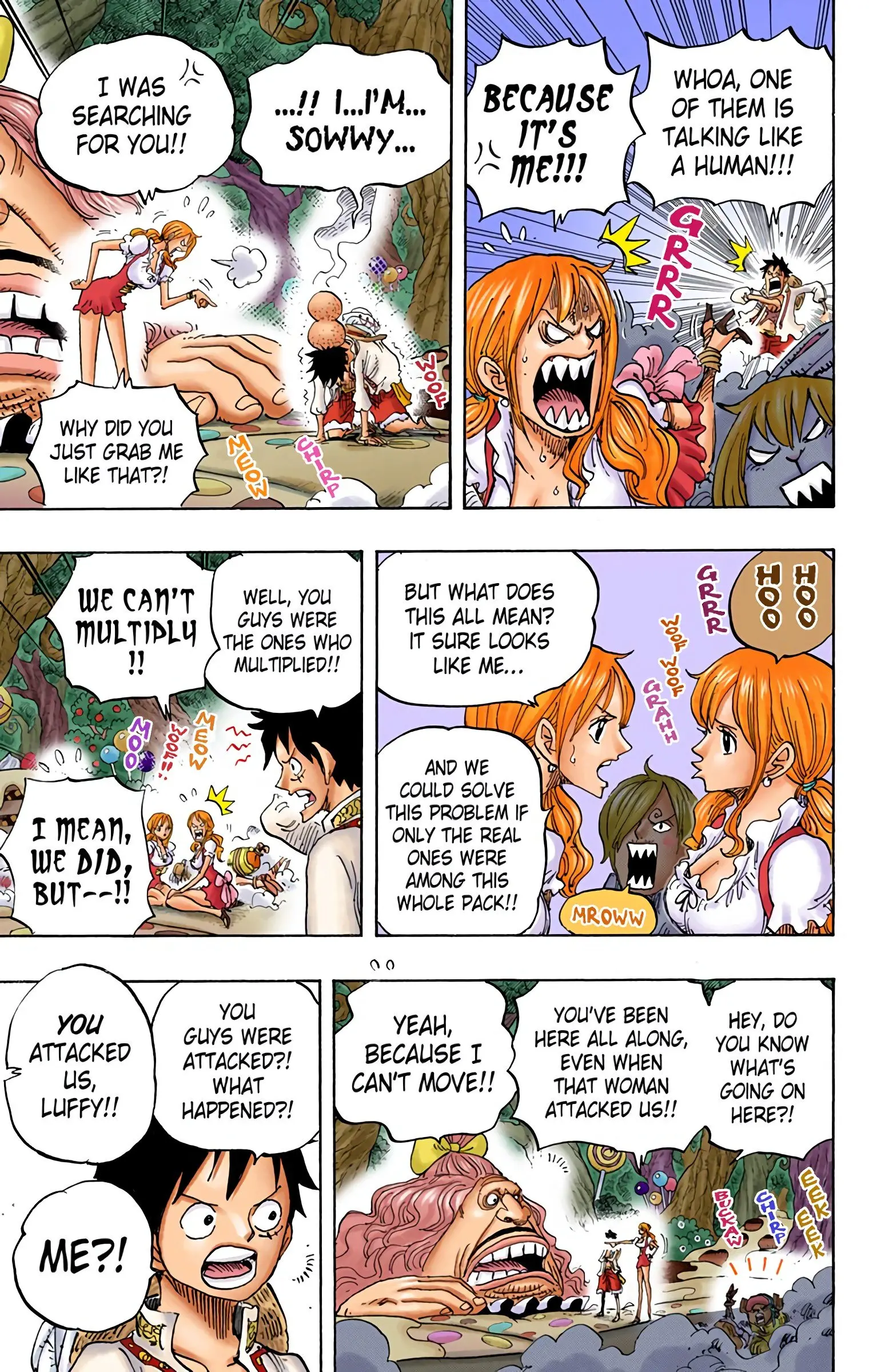 One Piece Colored, chapter 835, page 4