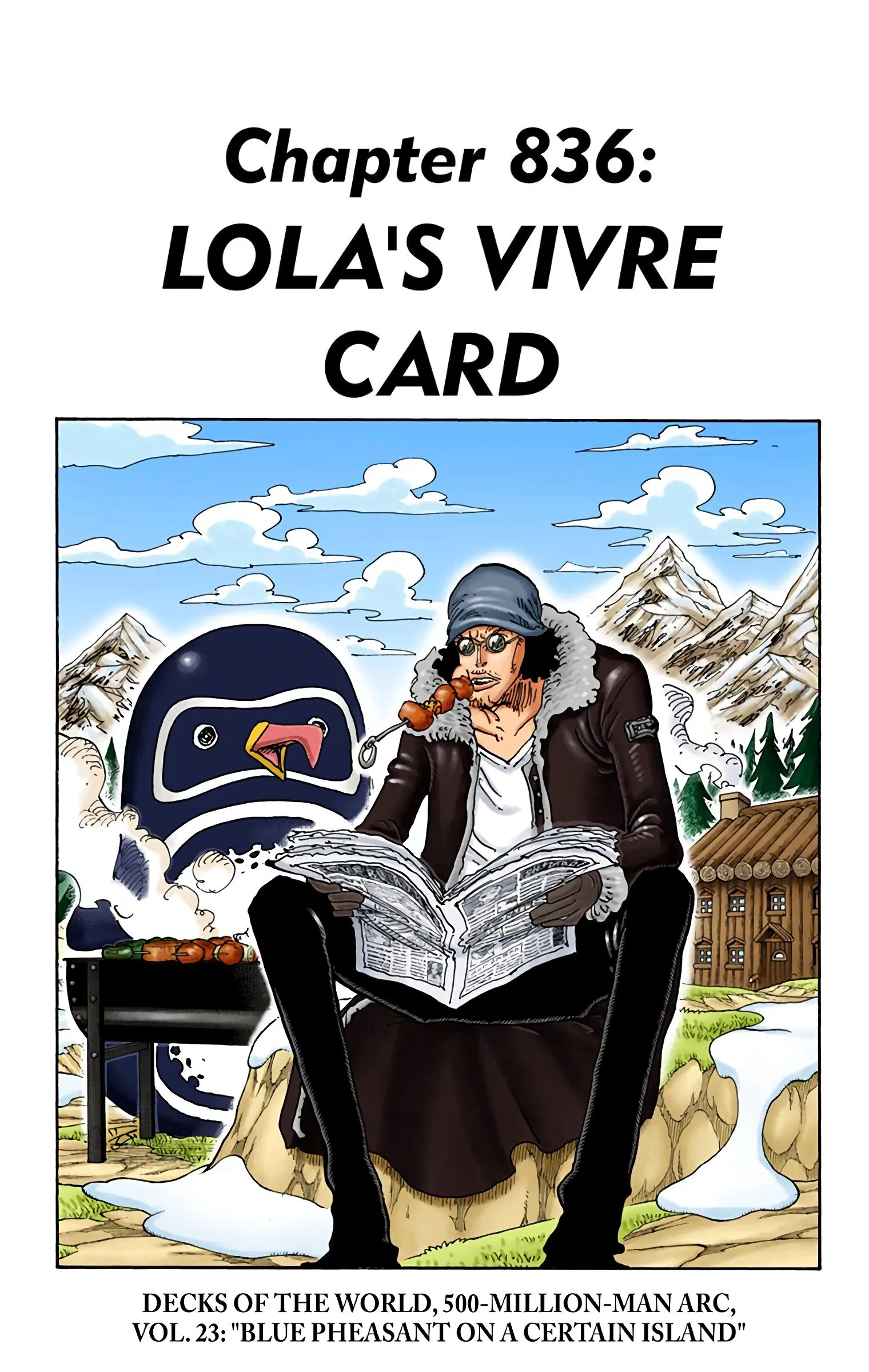 One Piece Colored, chapter 836, page 1