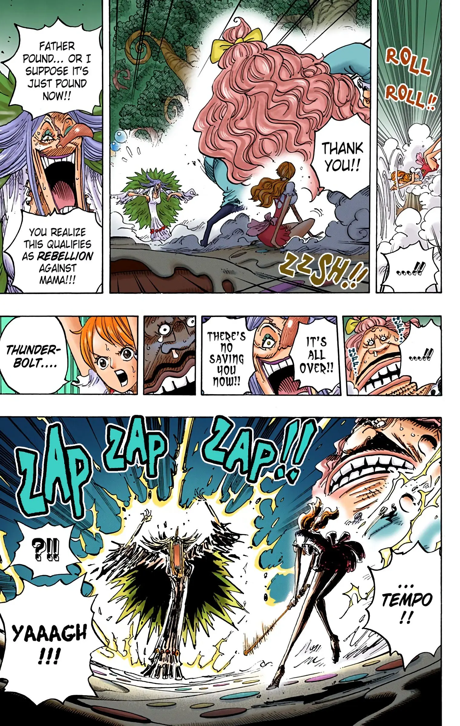 One Piece Colored, chapter 837, page 10