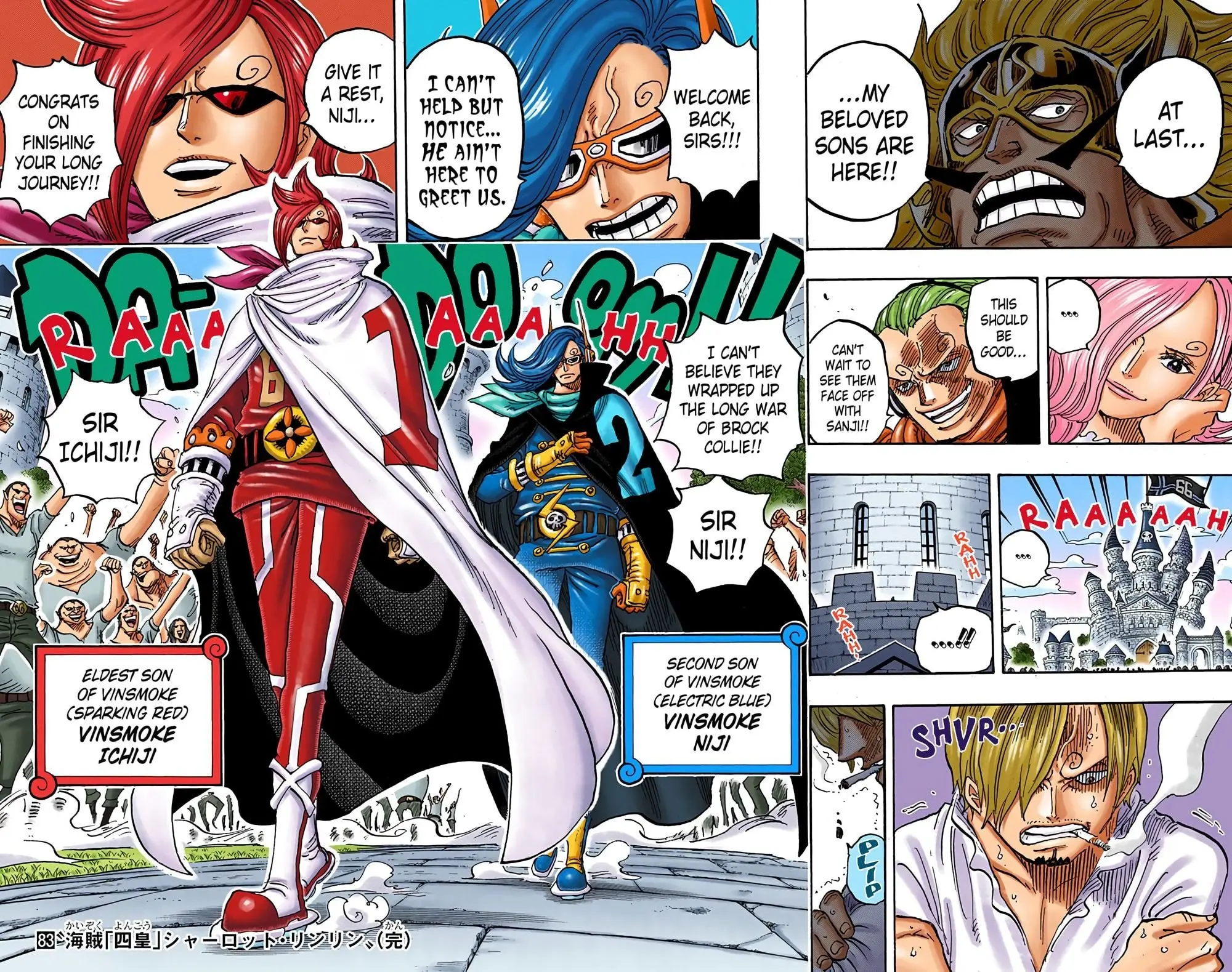 One Piece Colored, chapter 838, page 14