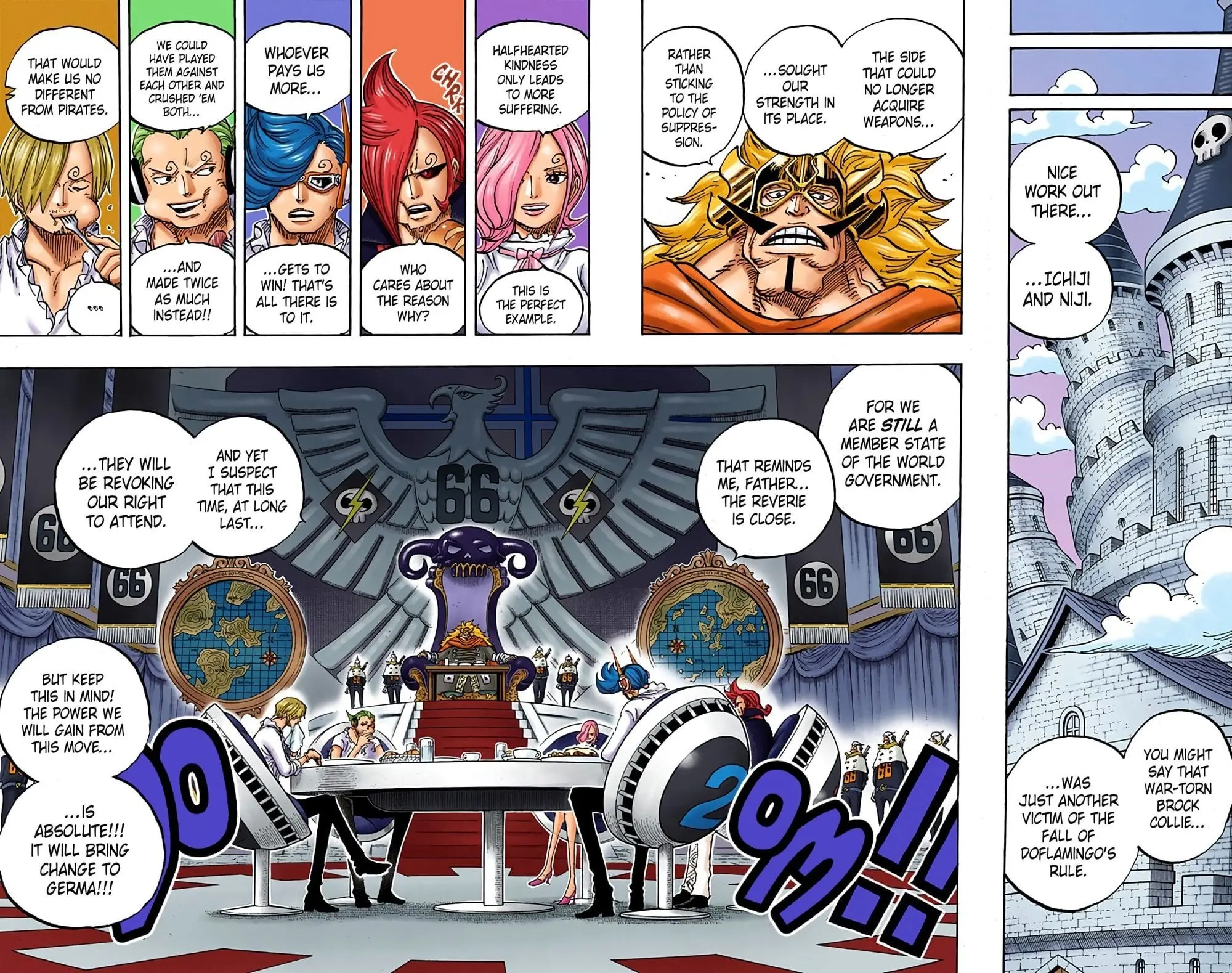 One Piece Colored, chapter 839, page 7