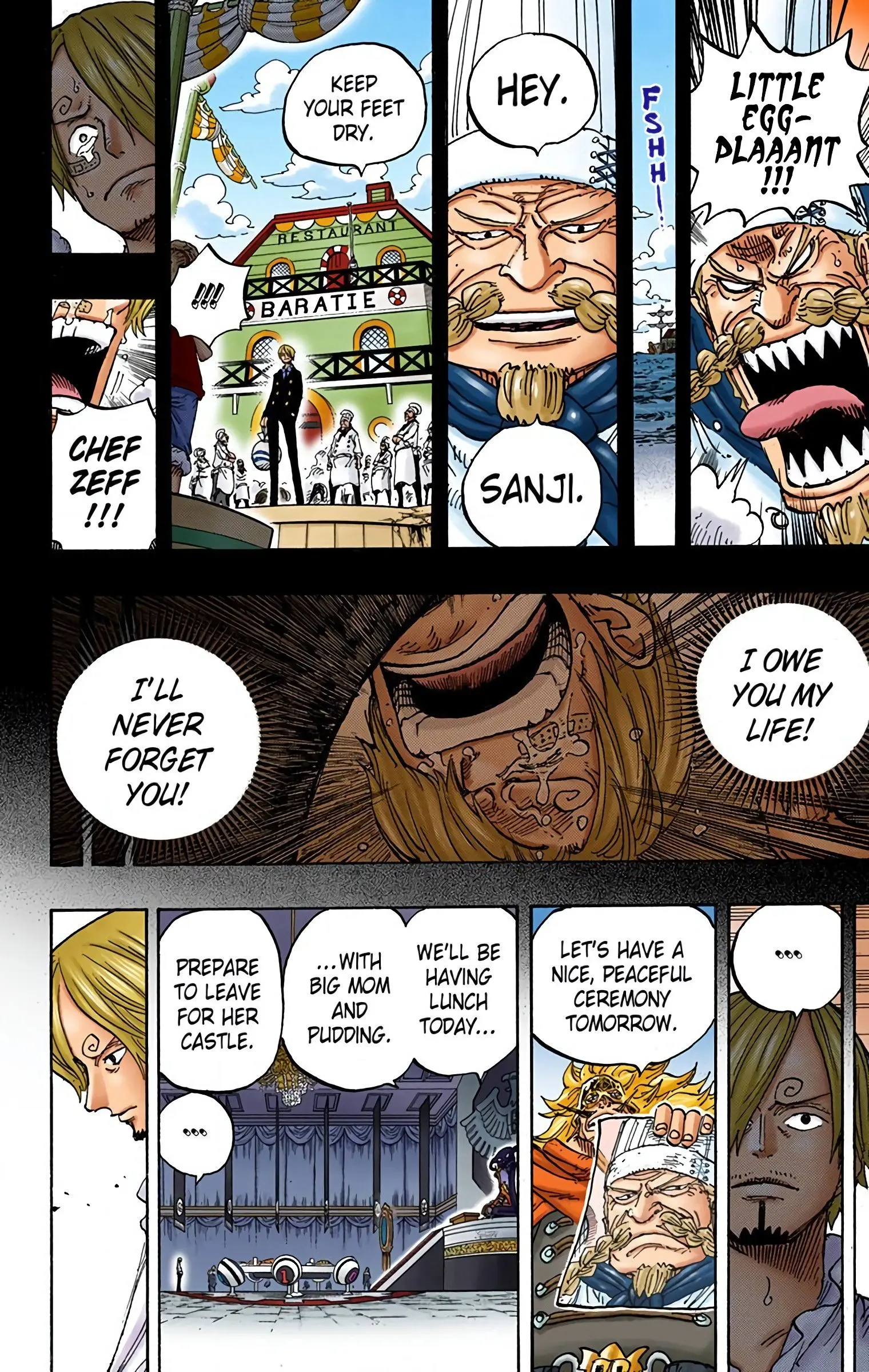 One Piece Colored, chapter 839, page 18