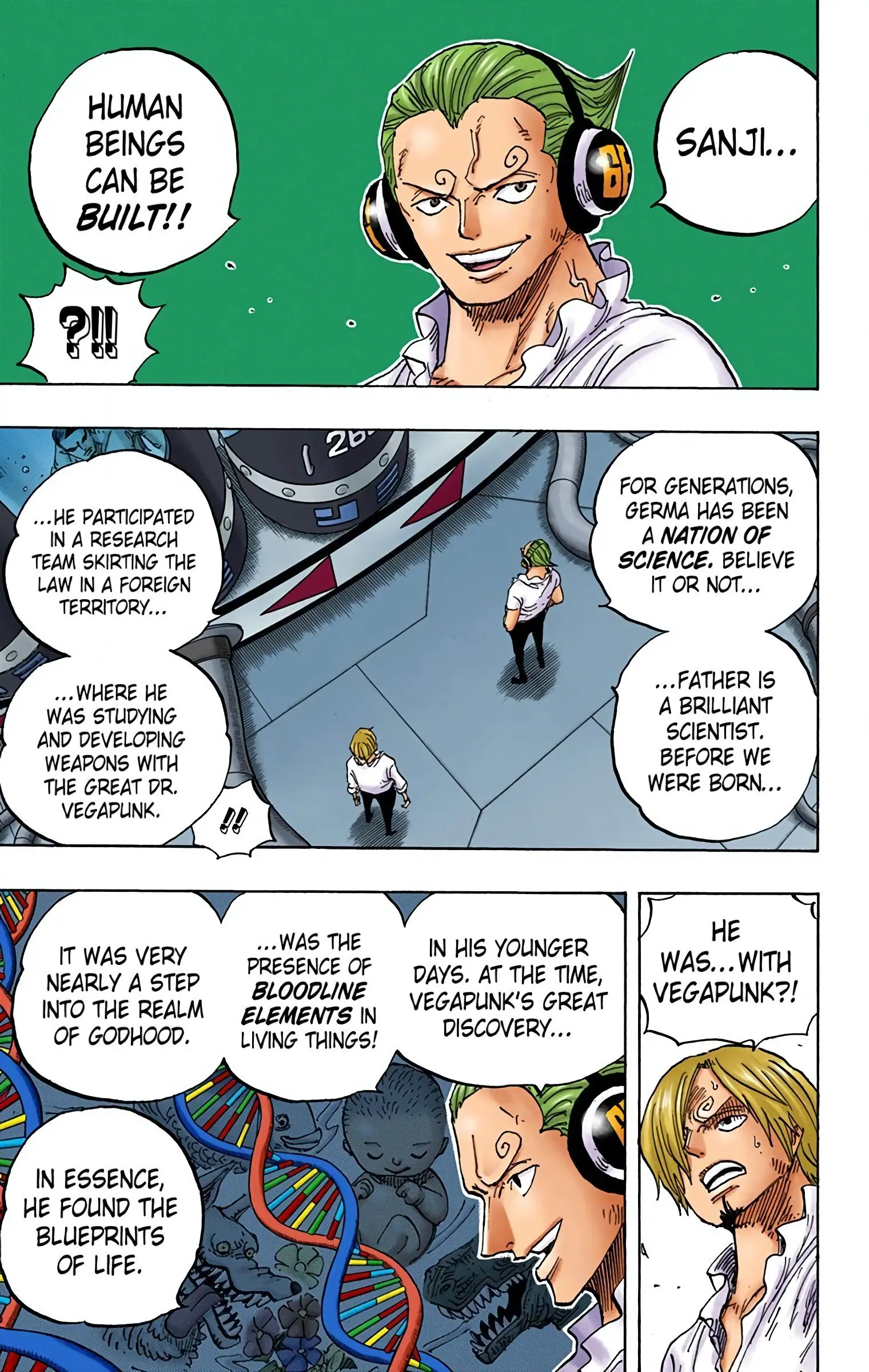 One Piece Colored, chapter 840, page 3