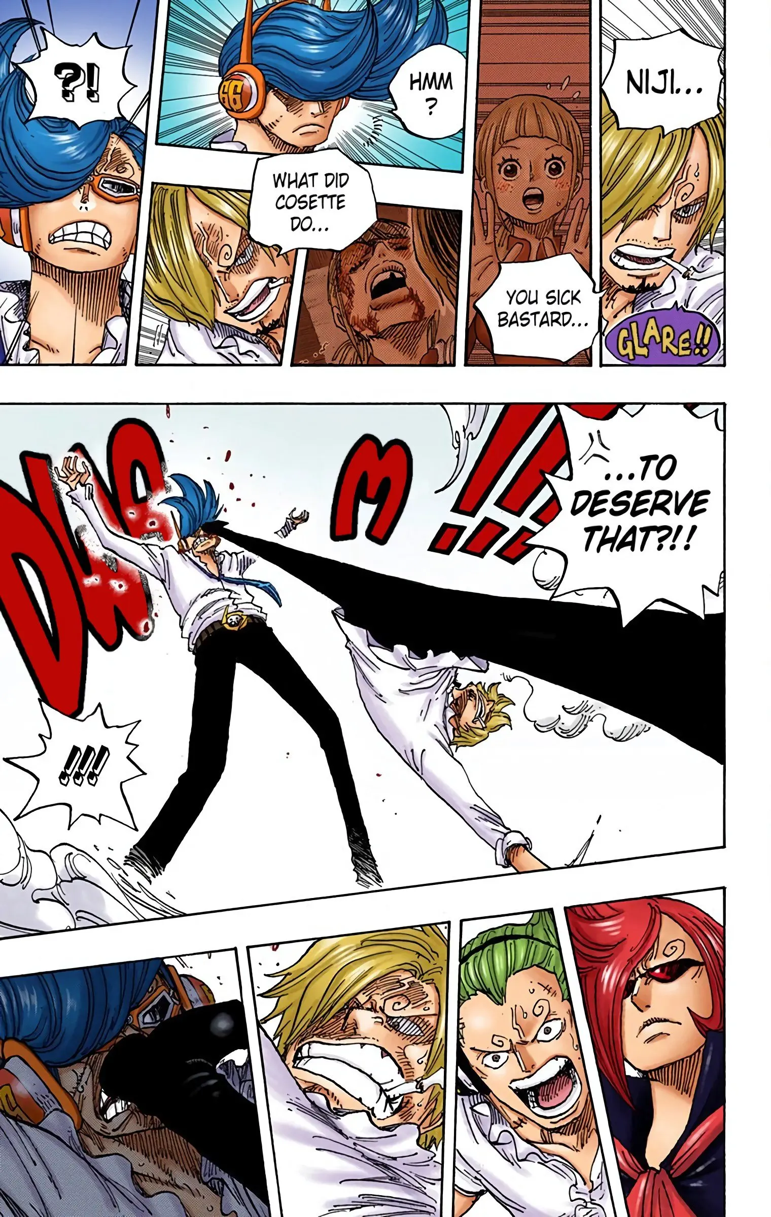 One Piece Colored, chapter 840, page 7