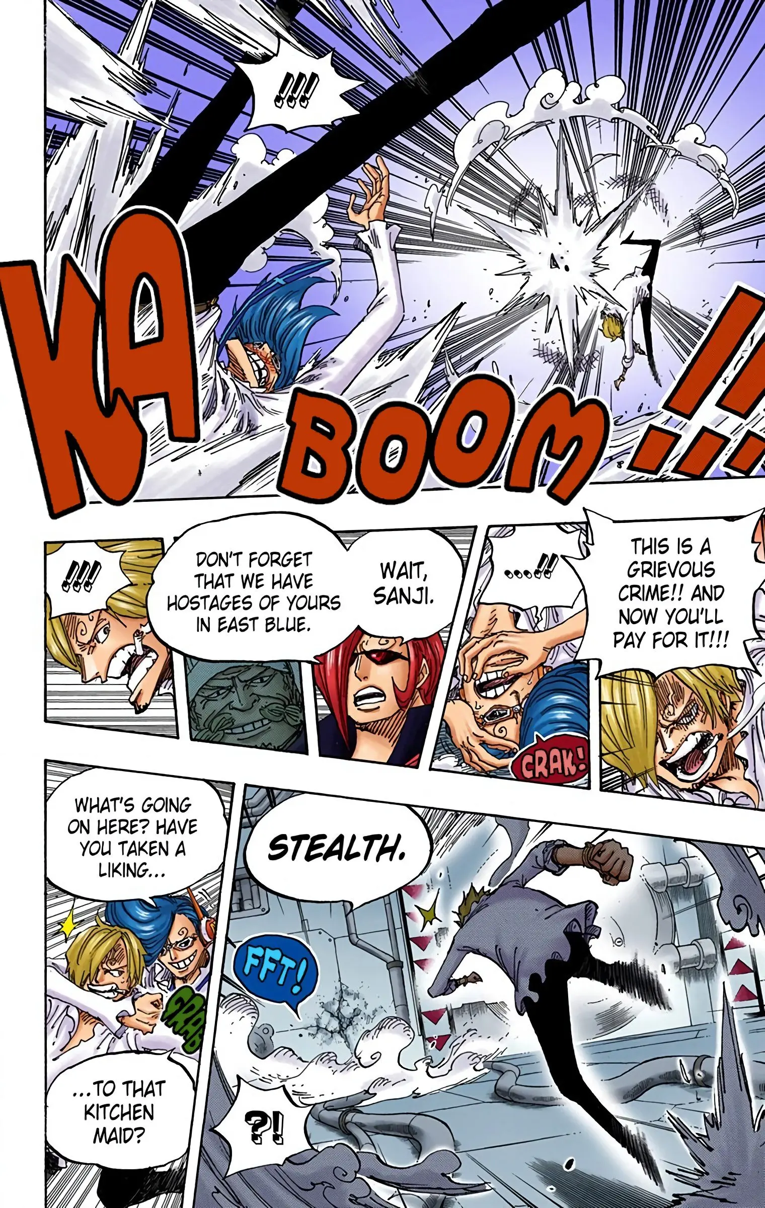 One Piece Colored, chapter 840, page 8