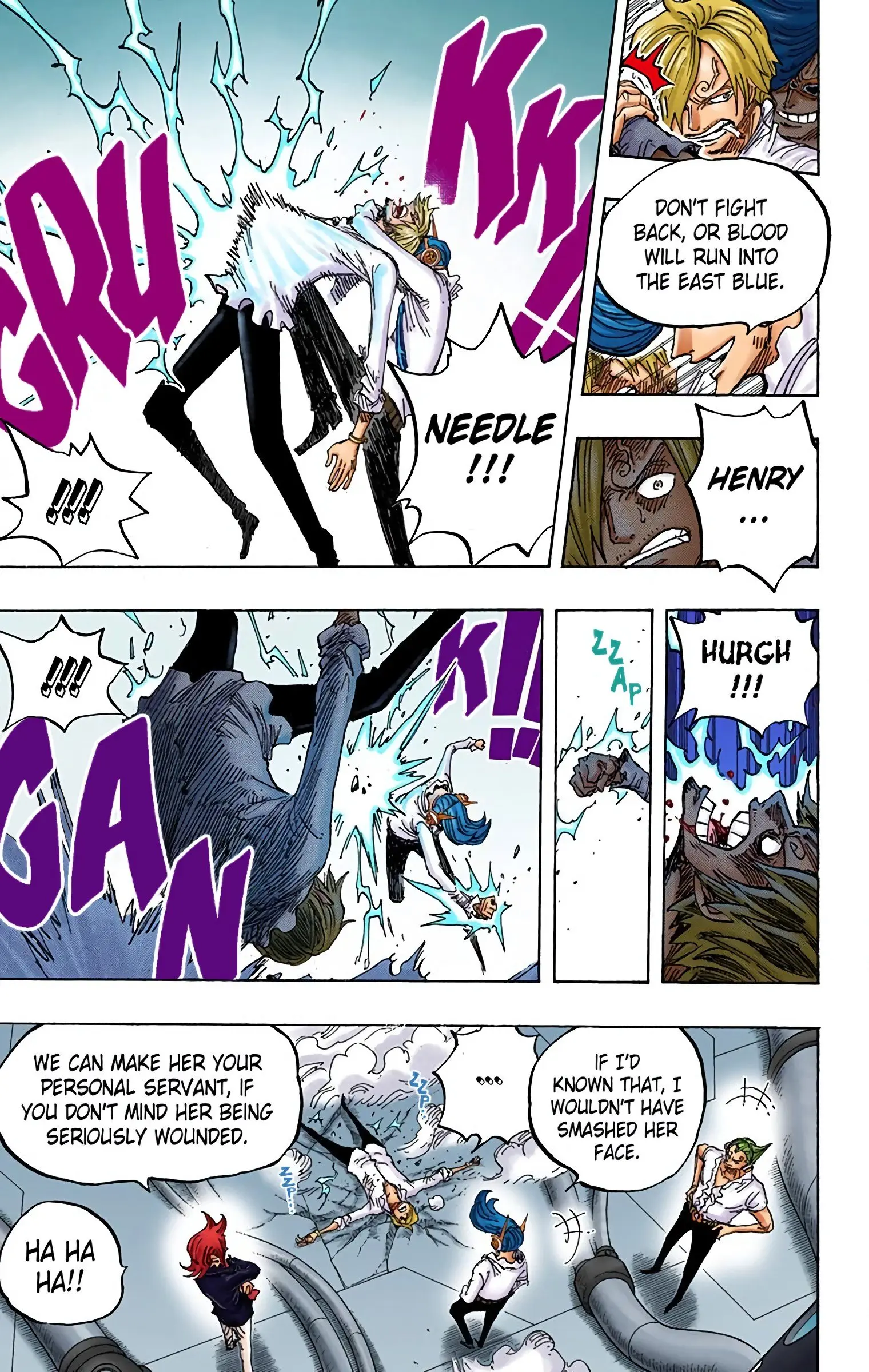 One Piece Colored, chapter 840, page 9