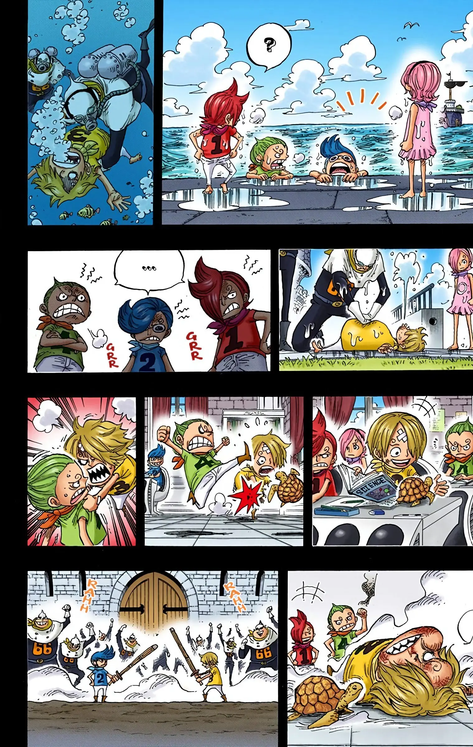 One Piece Colored, chapter 840, page 12