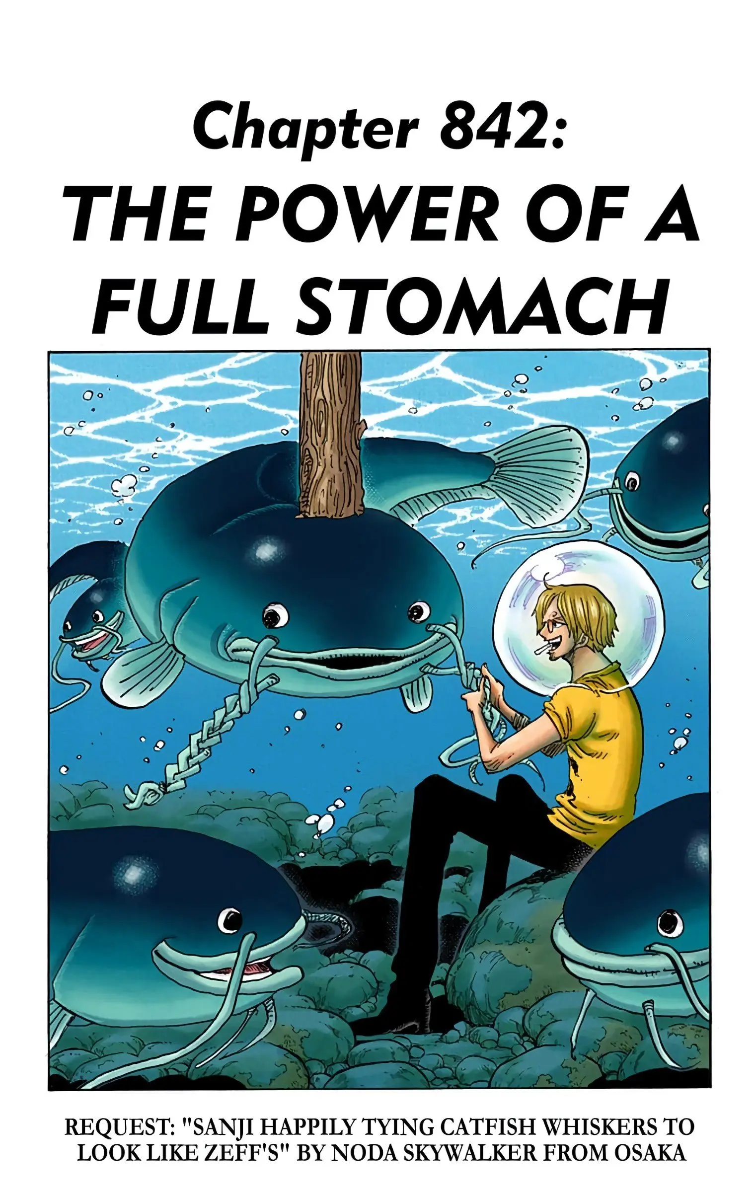 One Piece Colored, chapter 842, page 1