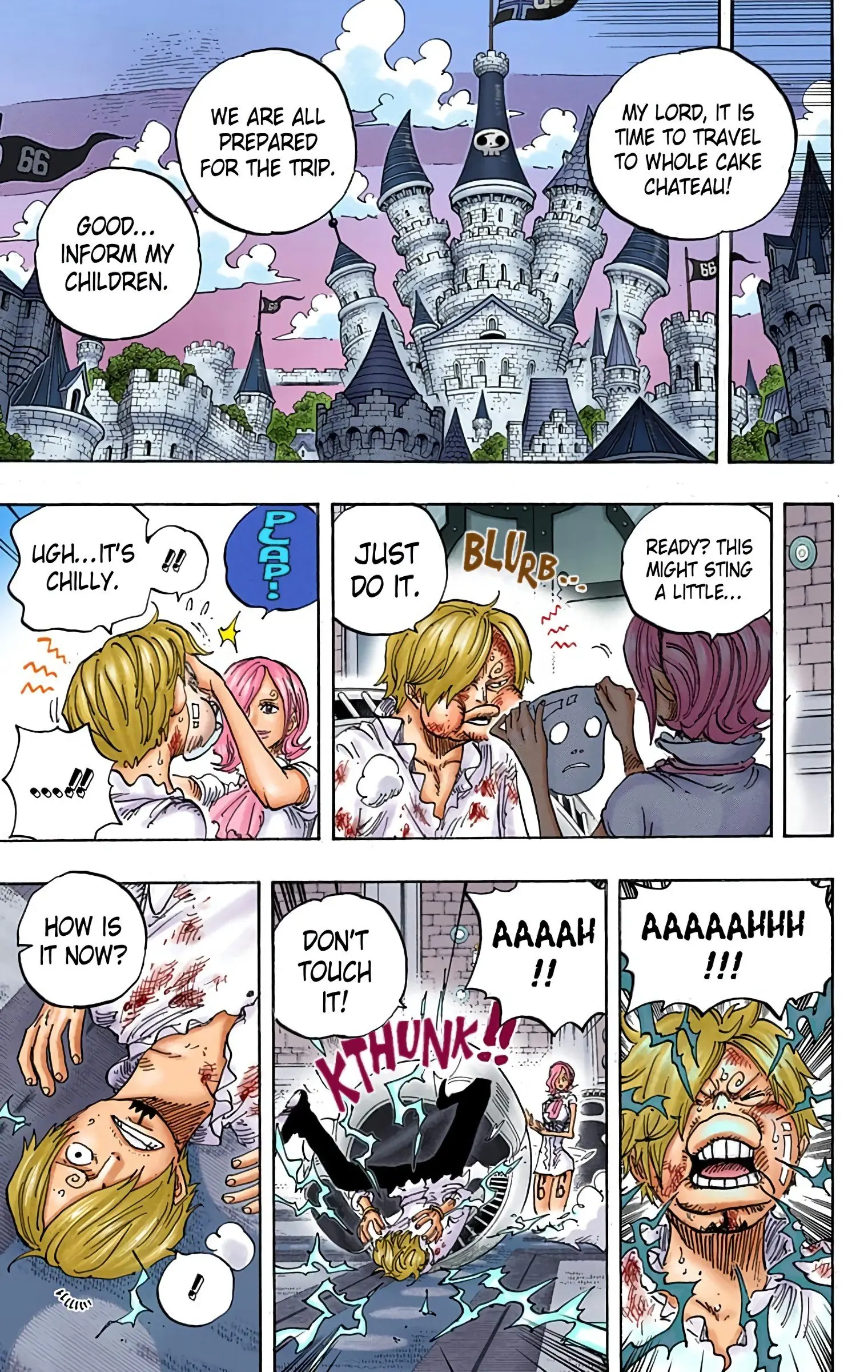 One Piece Colored, chapter 842, page 6