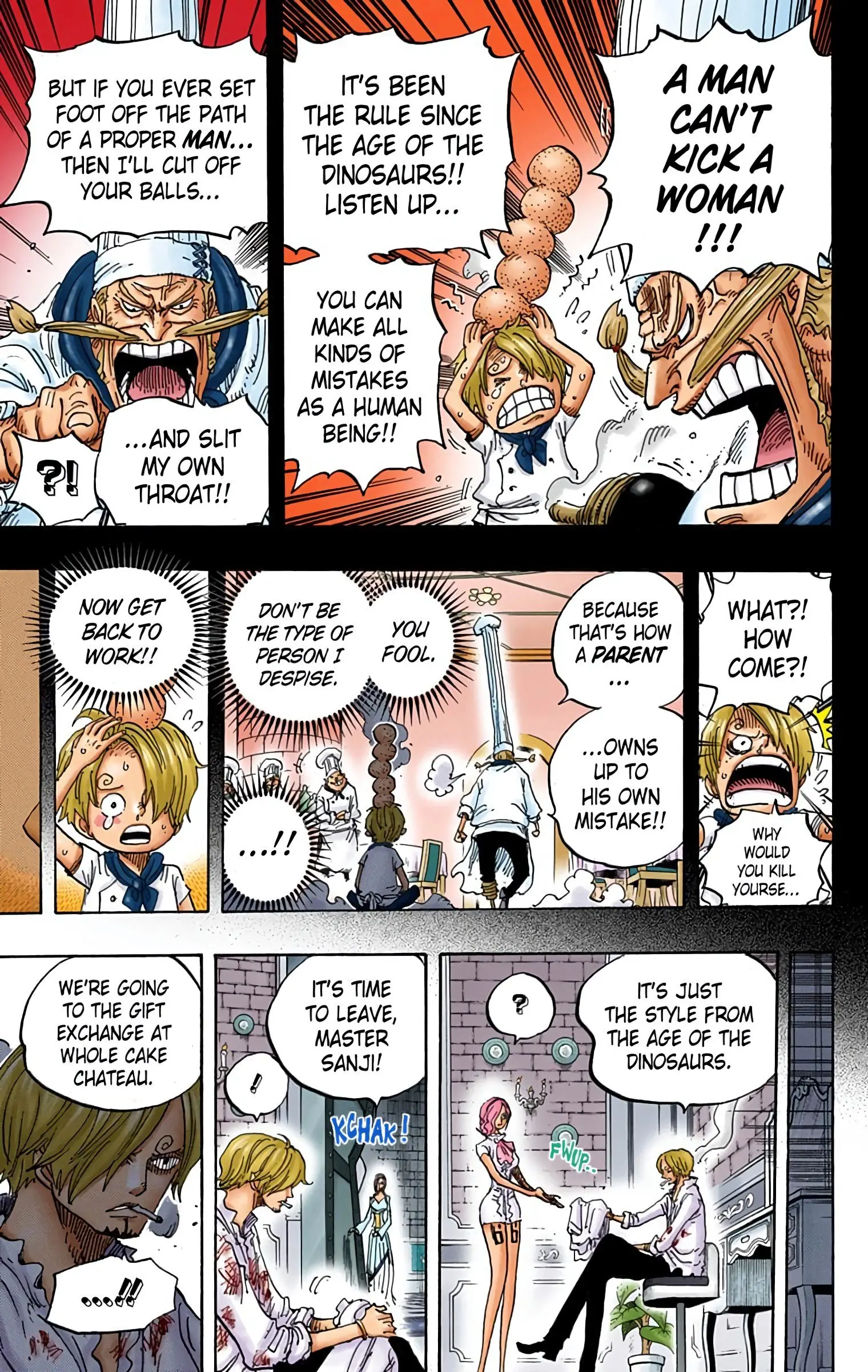 One Piece Colored, chapter 842, page 8