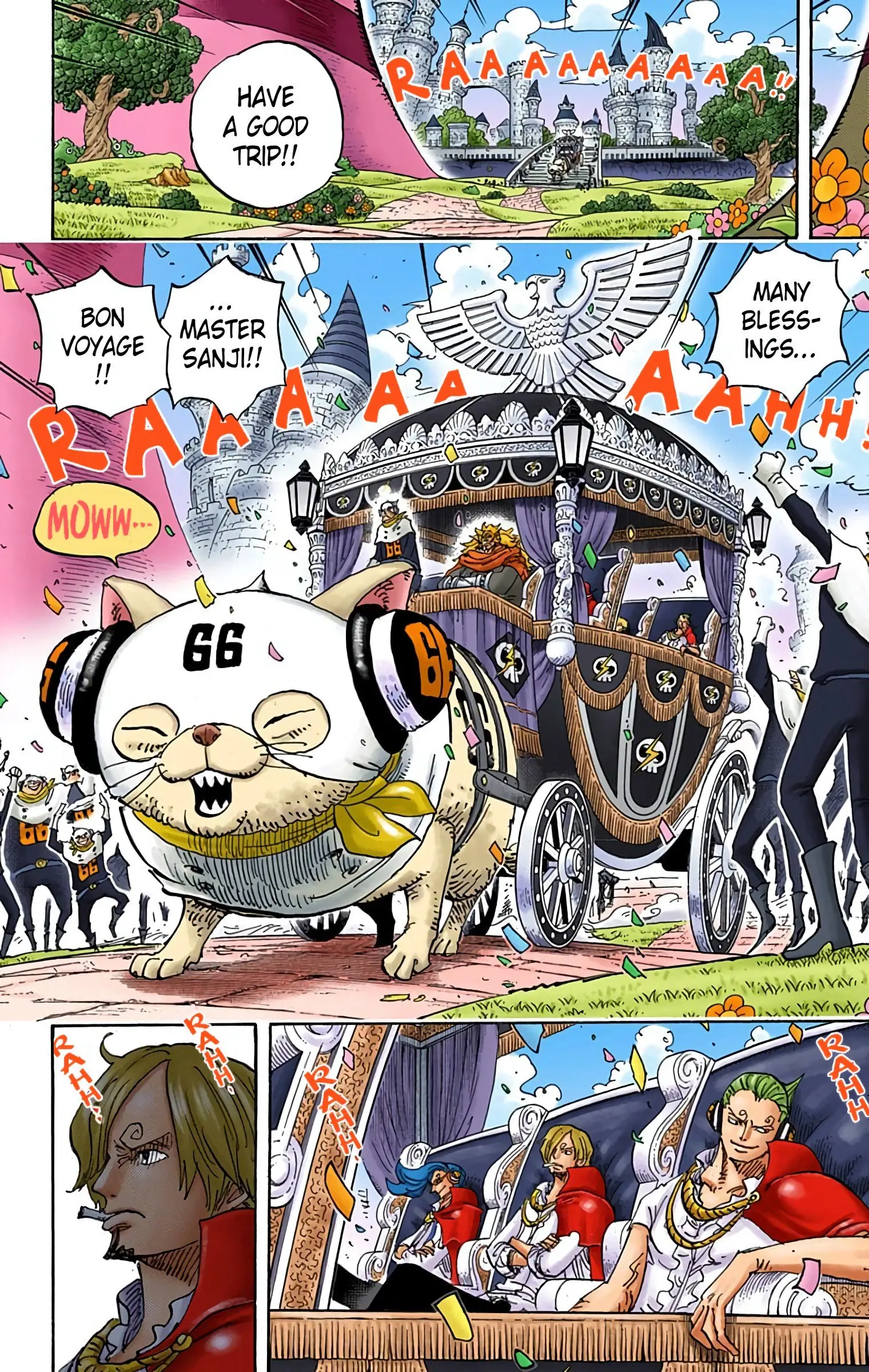 One Piece Colored, chapter 842, page 9