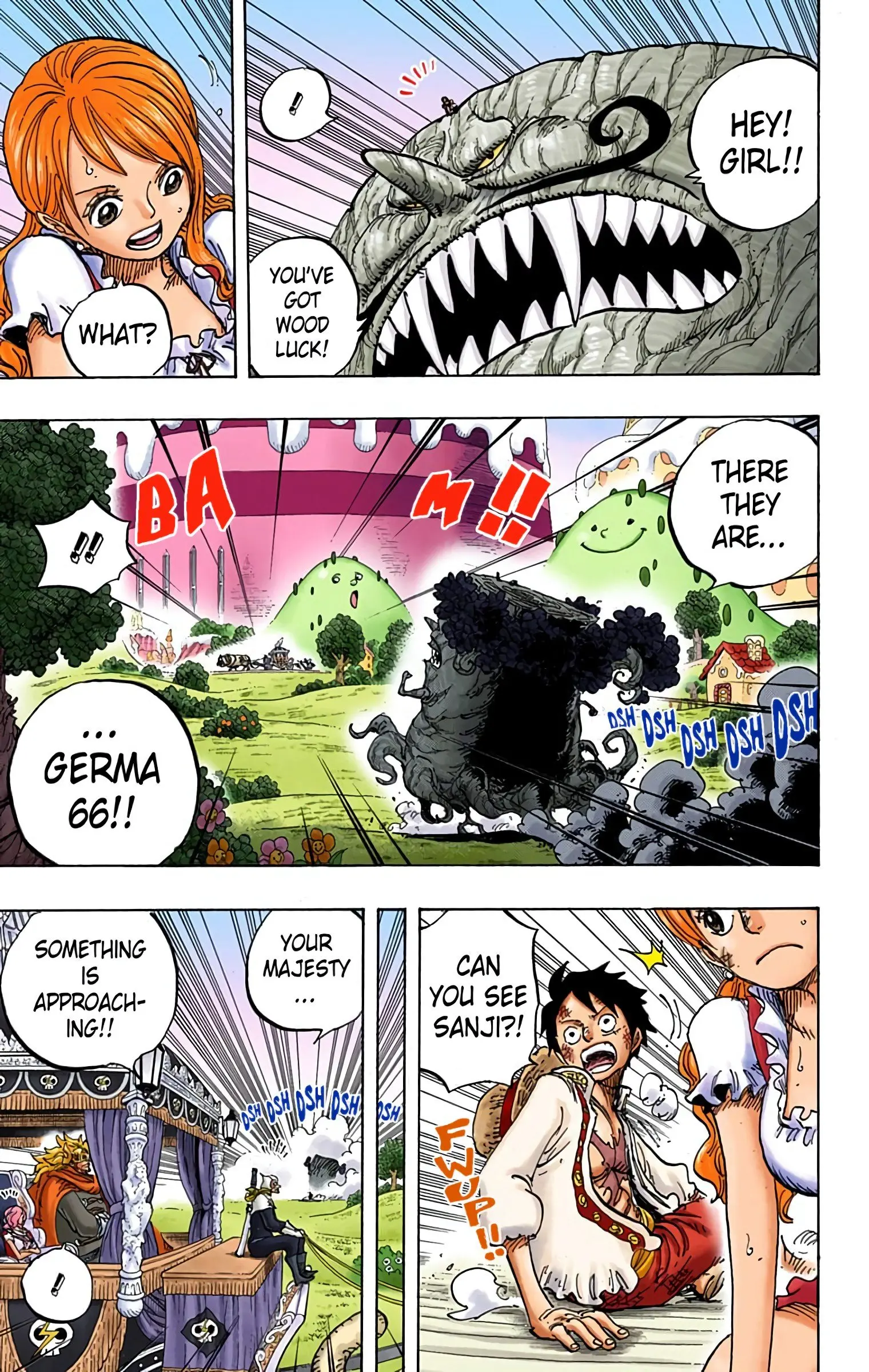 One Piece Colored, chapter 843, page 10